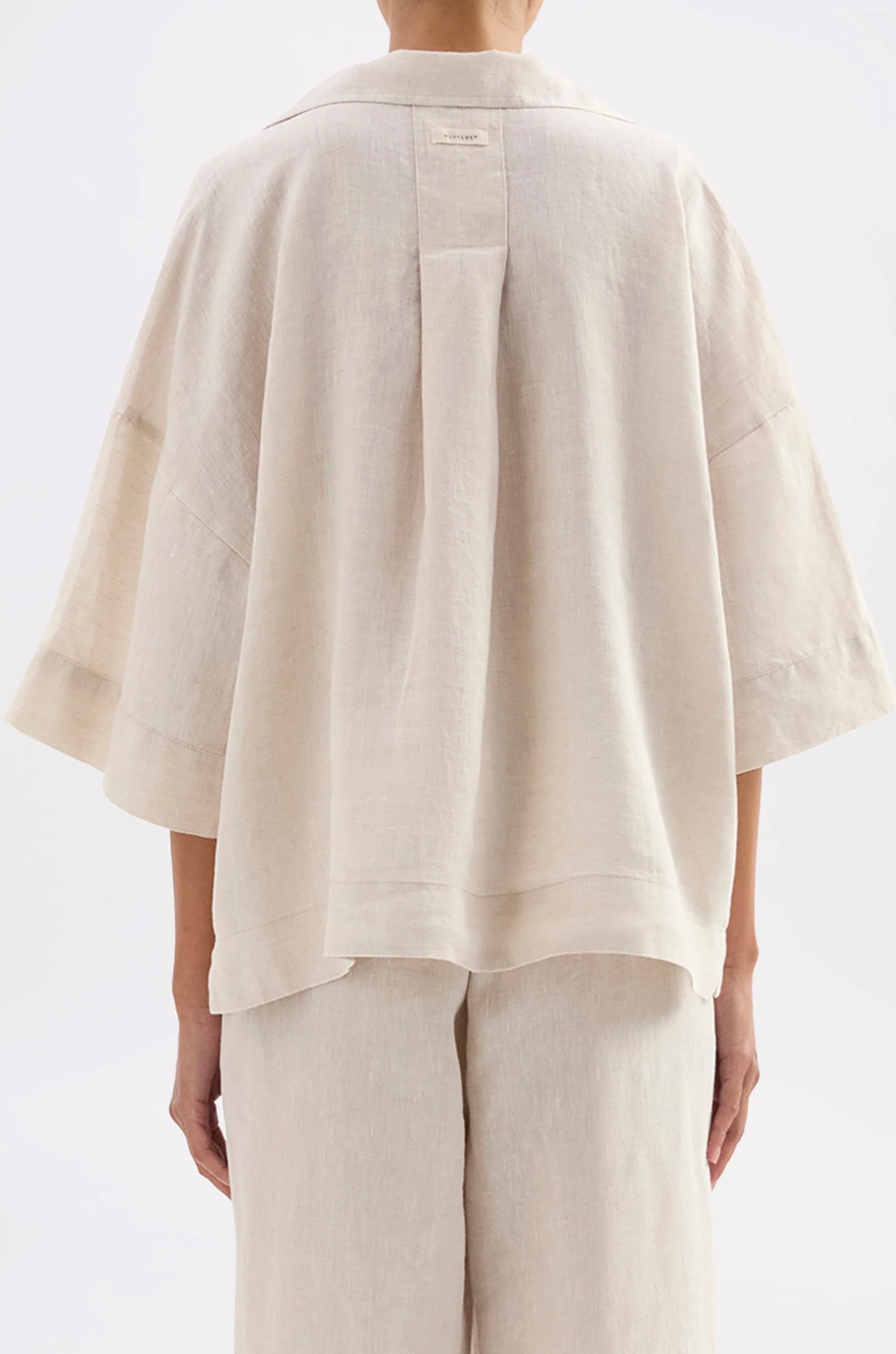 LOUNGE LINEN SHIRT