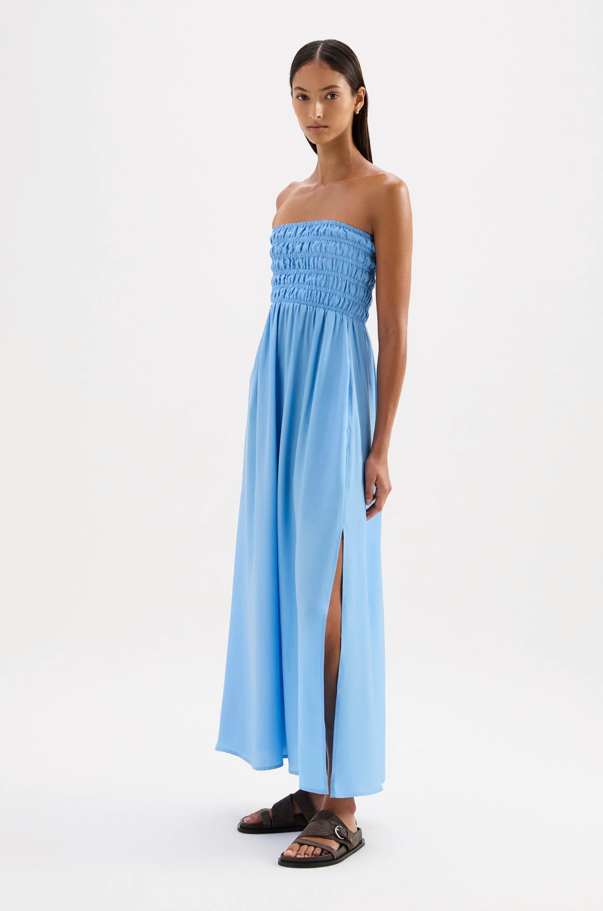 ZURI TENCEL MAXI DRESS – Capri Collectives