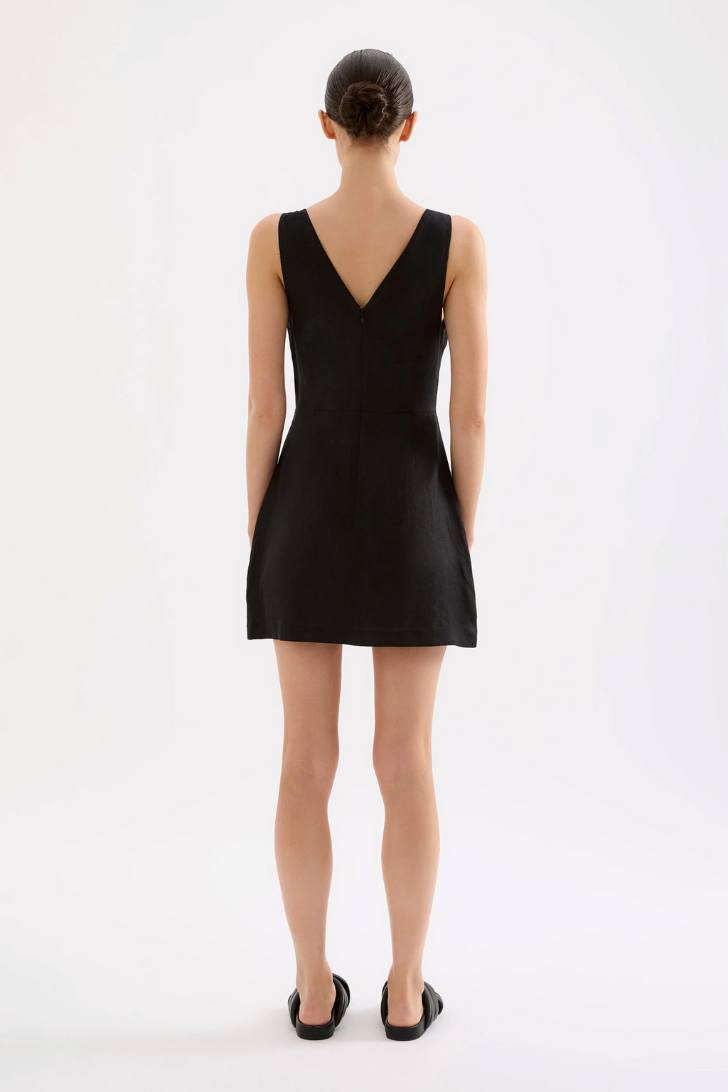 BLAIR LINEN MINI DRESS