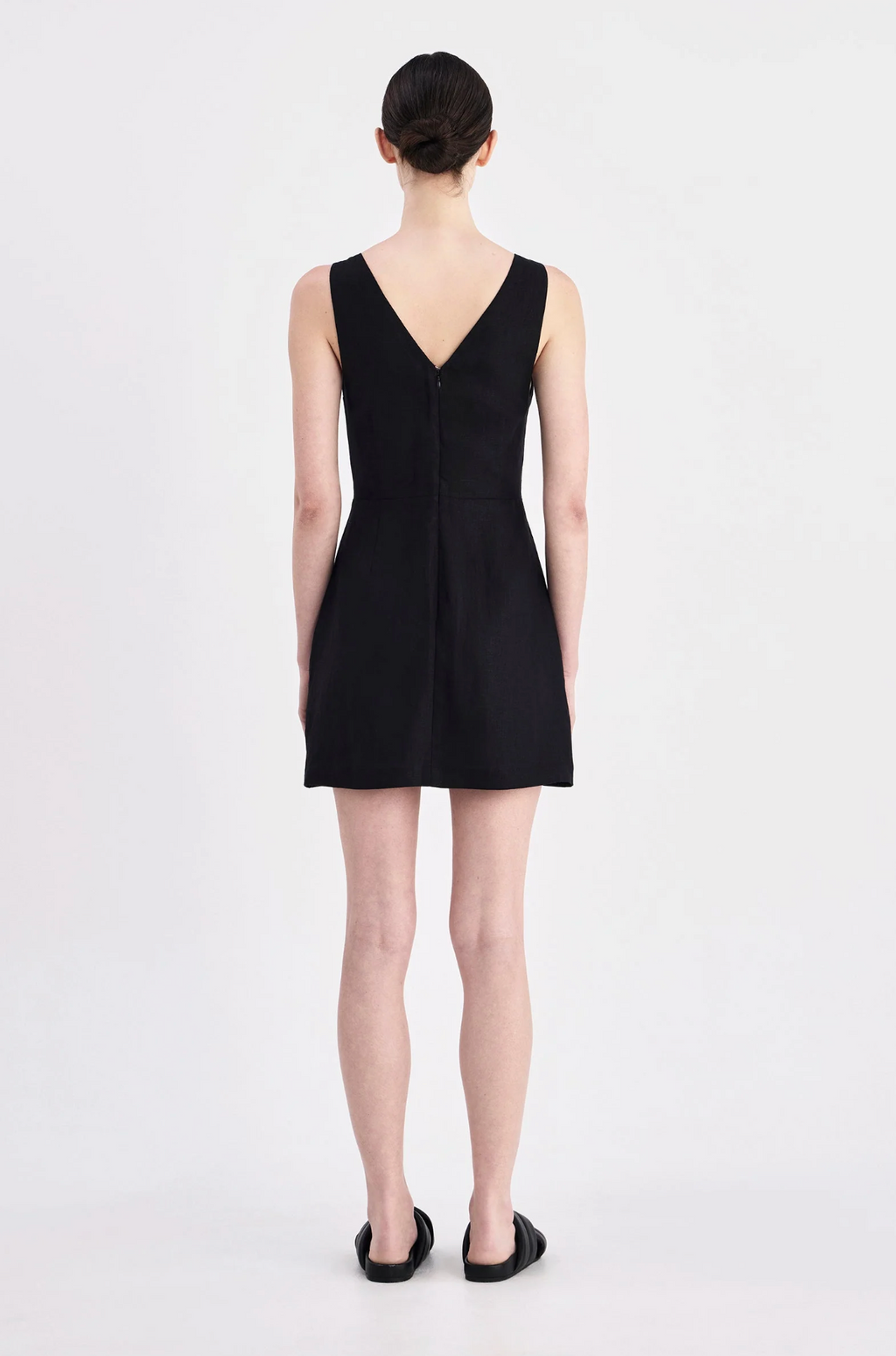 BLAIR LINEN MINI DRESS