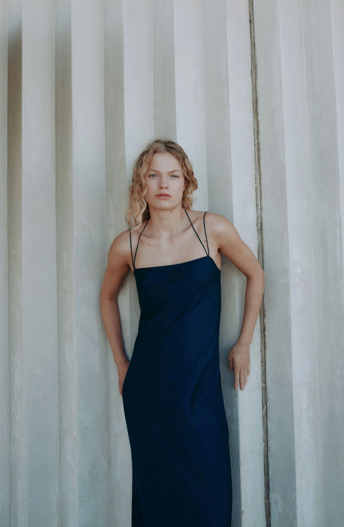 LAWTON TENCEL DRESS