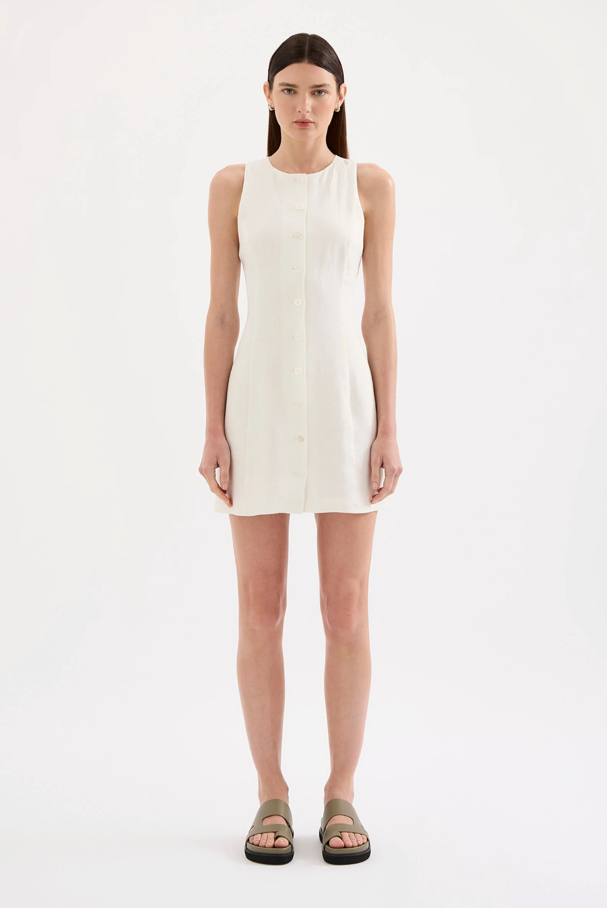 MAZI LINEN MINI DRESS