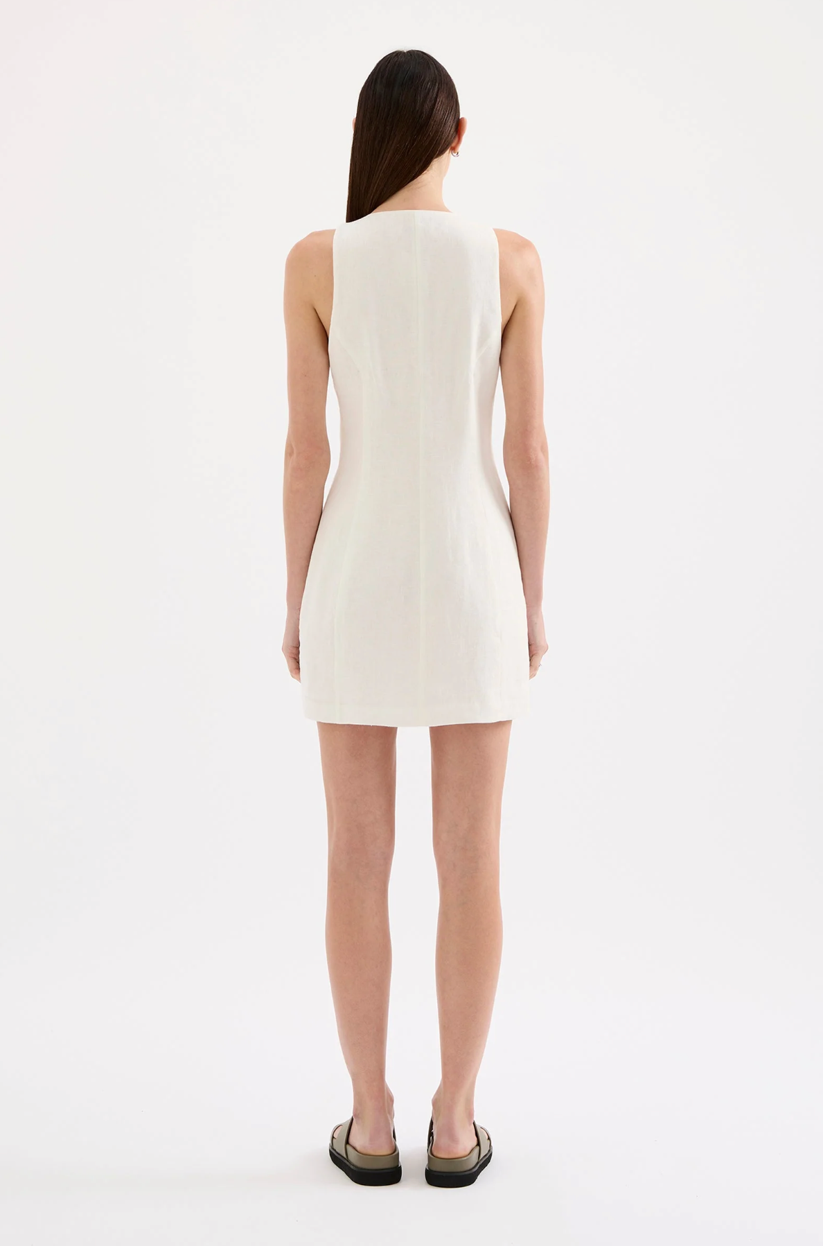 MAZI LINEN MINI DRESS
