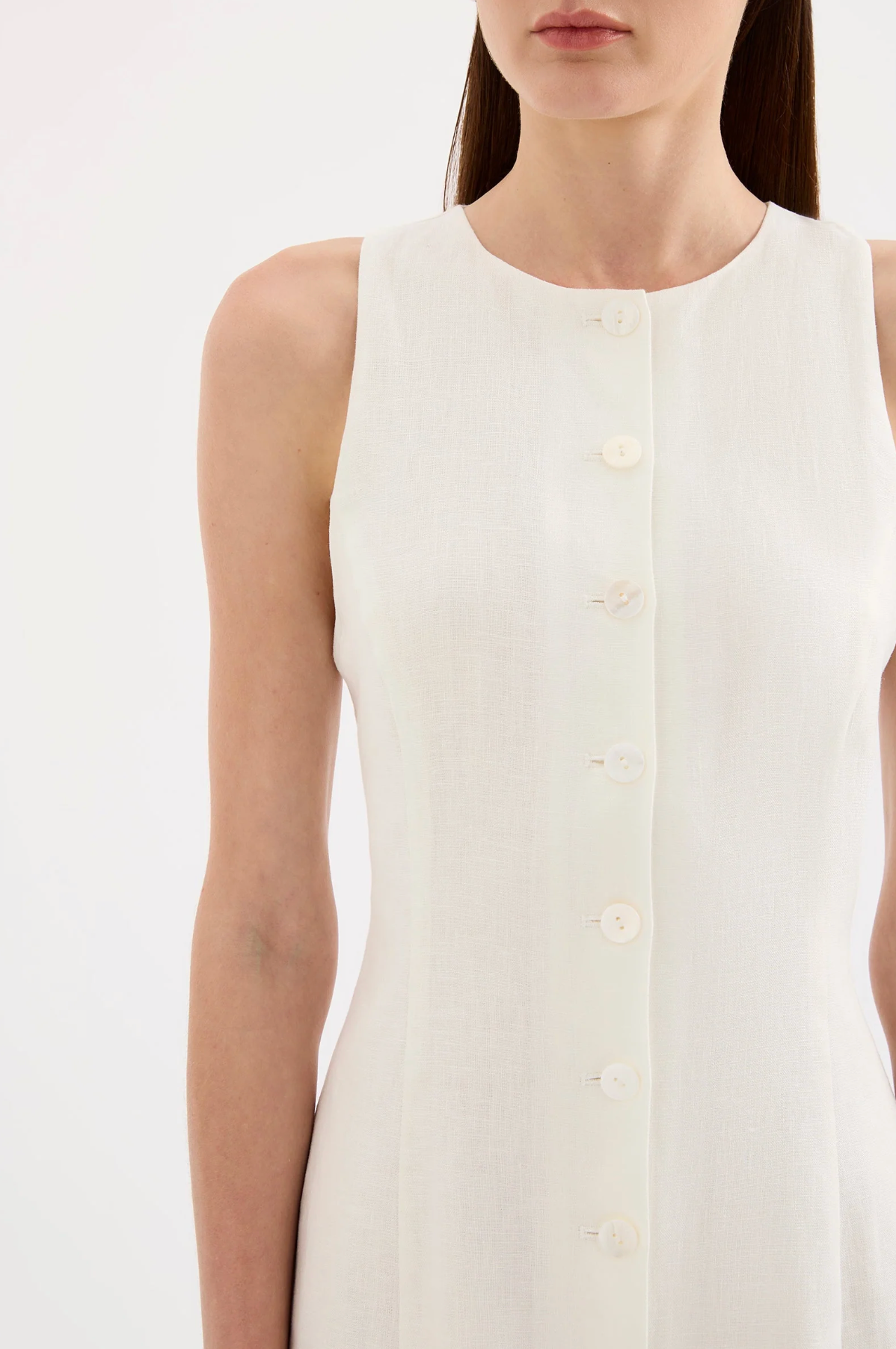 MAZI LINEN MINI DRESS