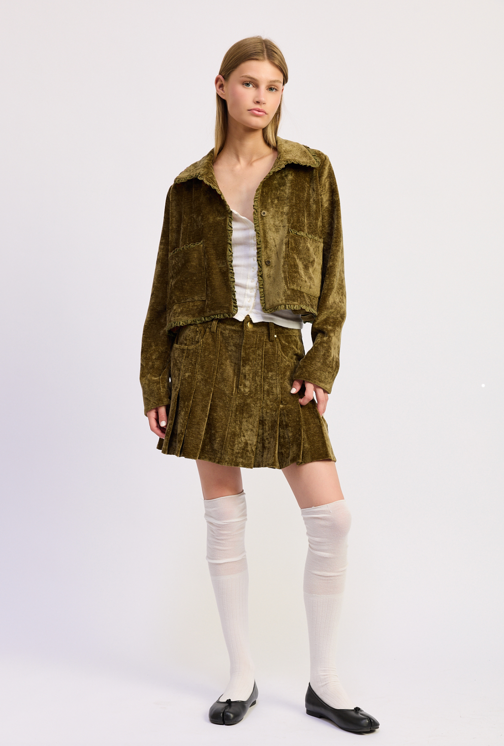 THE OLIVE CORDUROY JACKET