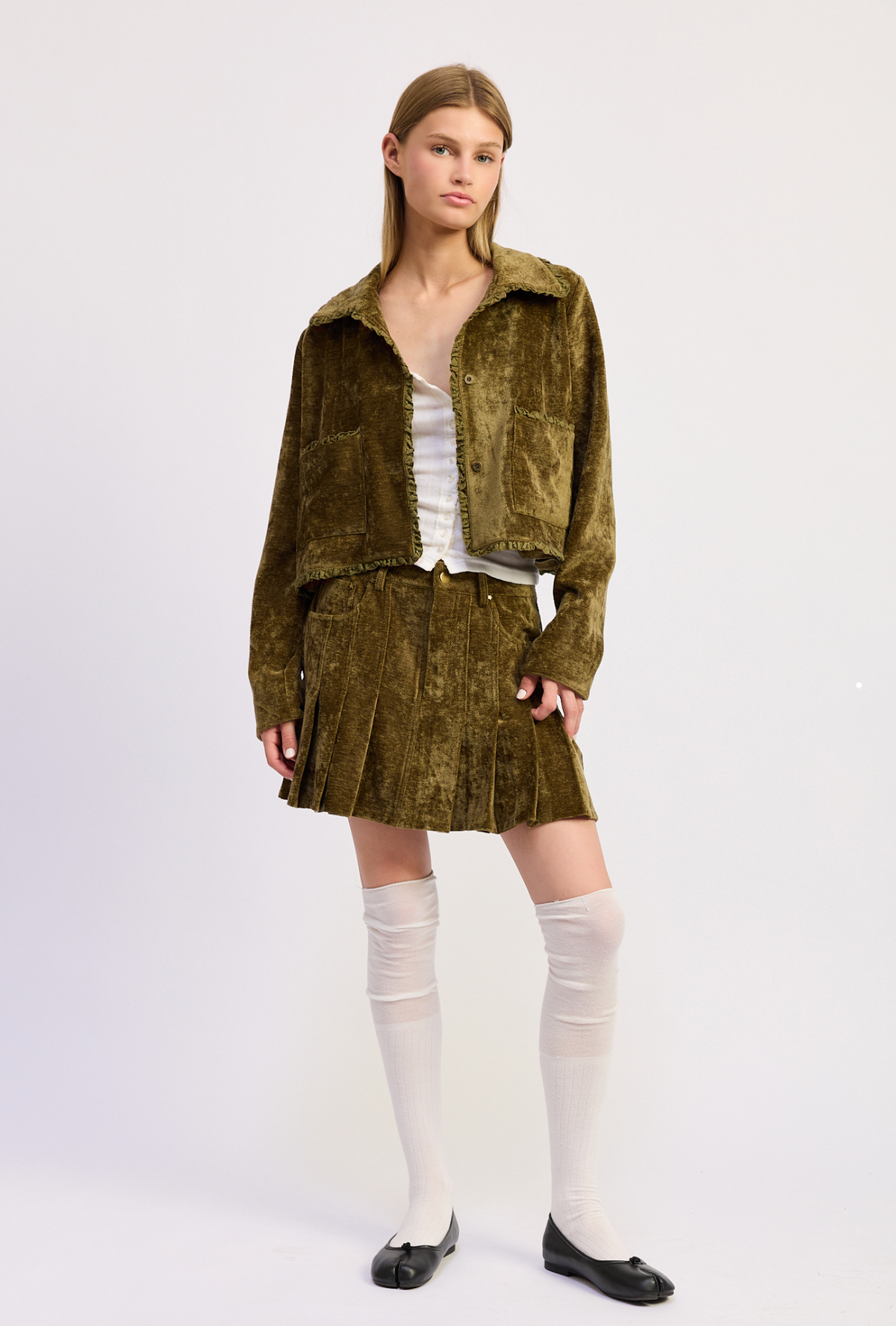 THE OLIVE CORDUROY JACKET