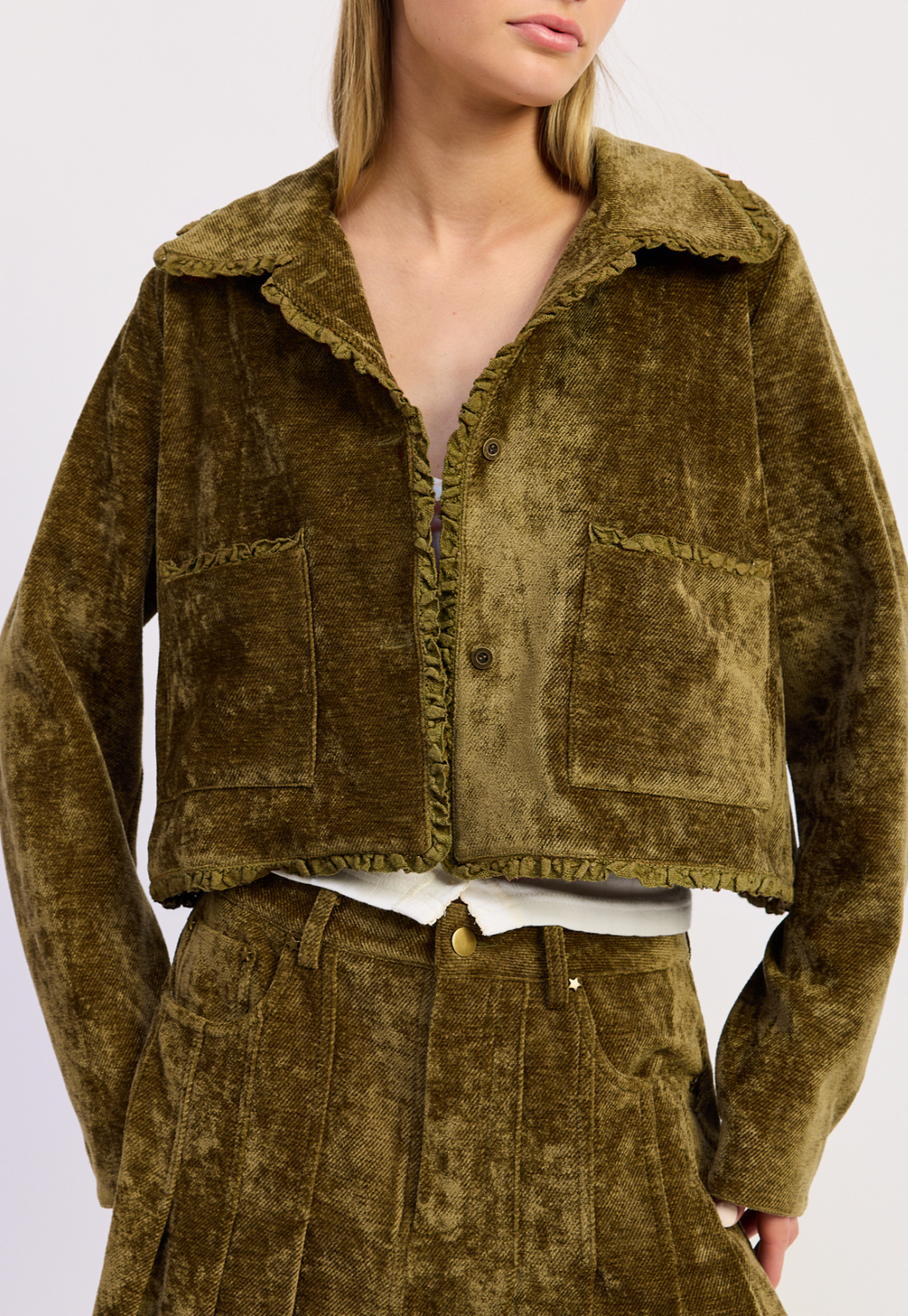 THE OLIVE CORDUROY JACKET