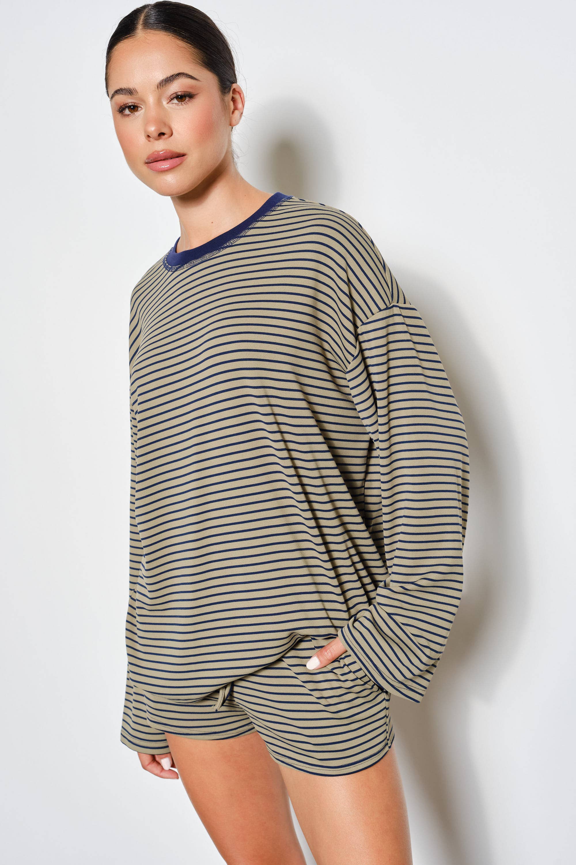 CASSANDRA STRIPED TOP