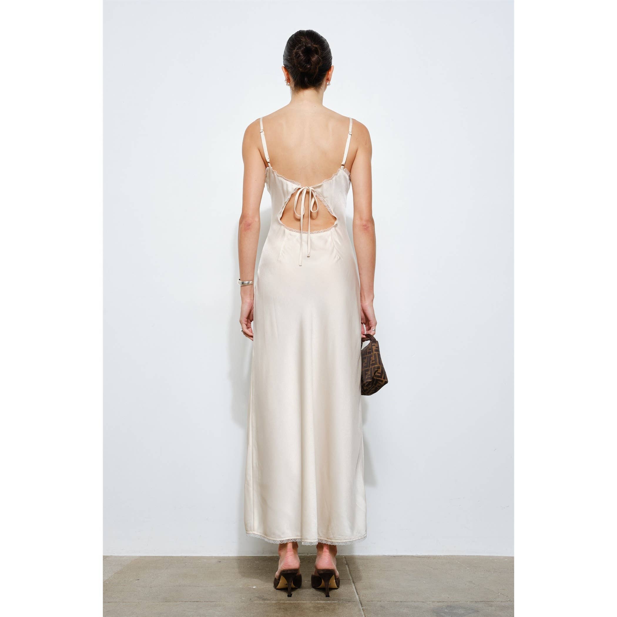 GENEVIEVE DRESS ivory / M GENEVIEVE DRESS ivory / M