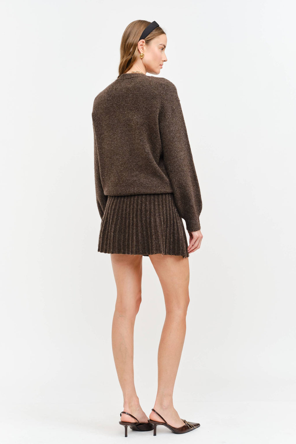 BEAU MOCHA SWEATER