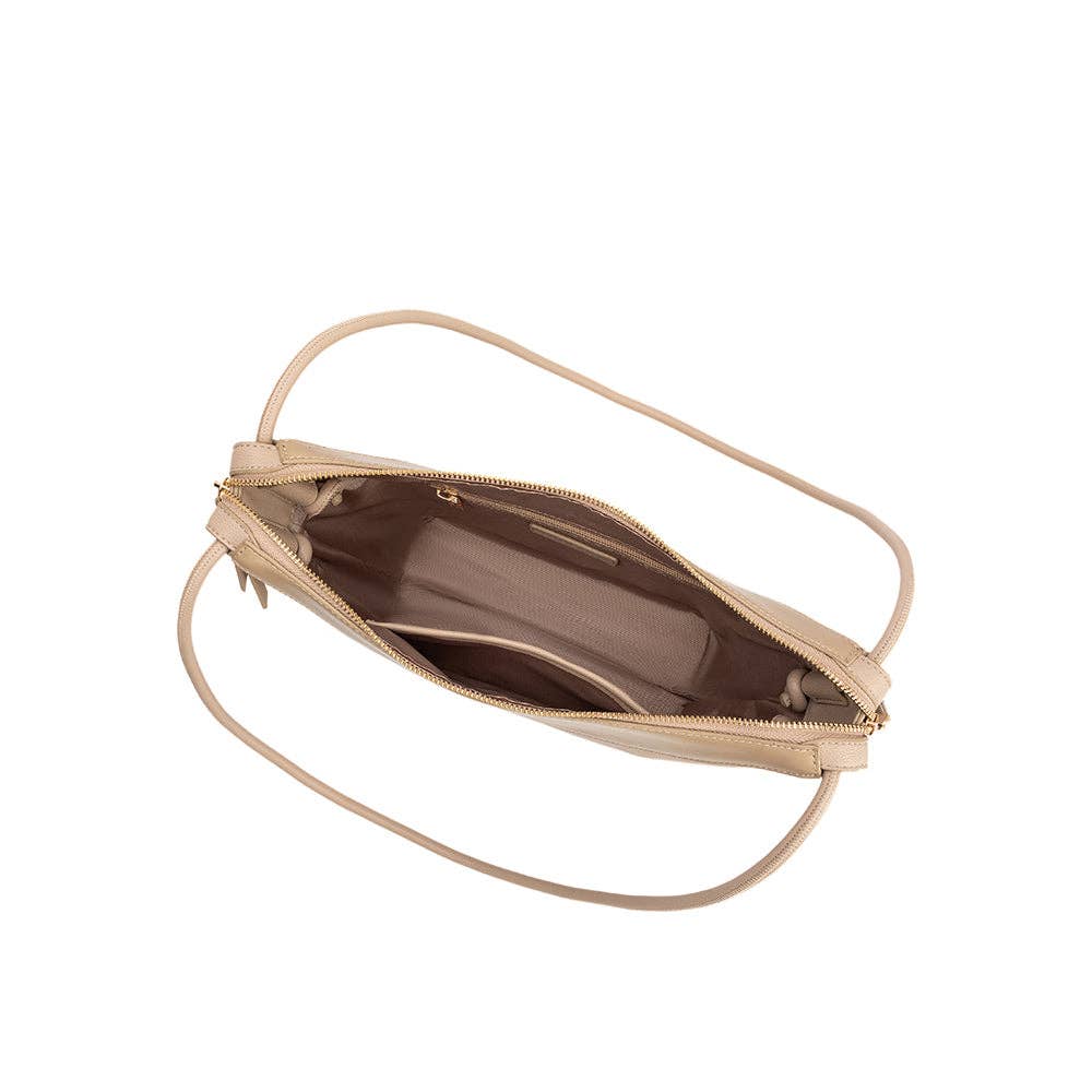Wesley Mushroom Recycled Vegan Shoulder Bag