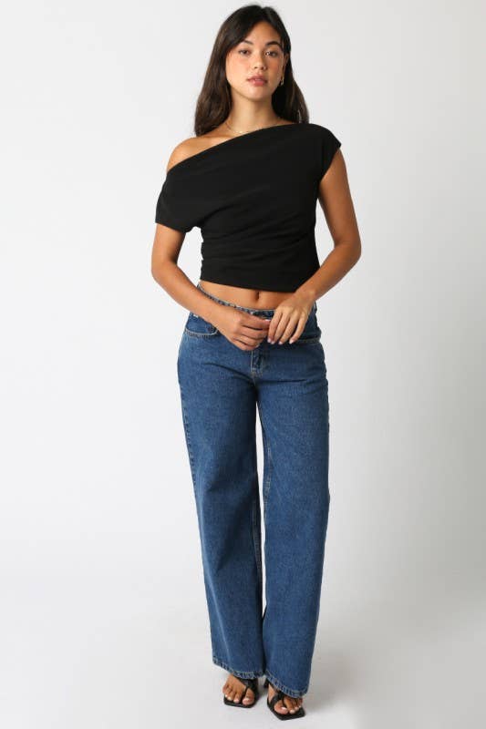 ANAHI SHOULDER TOP
