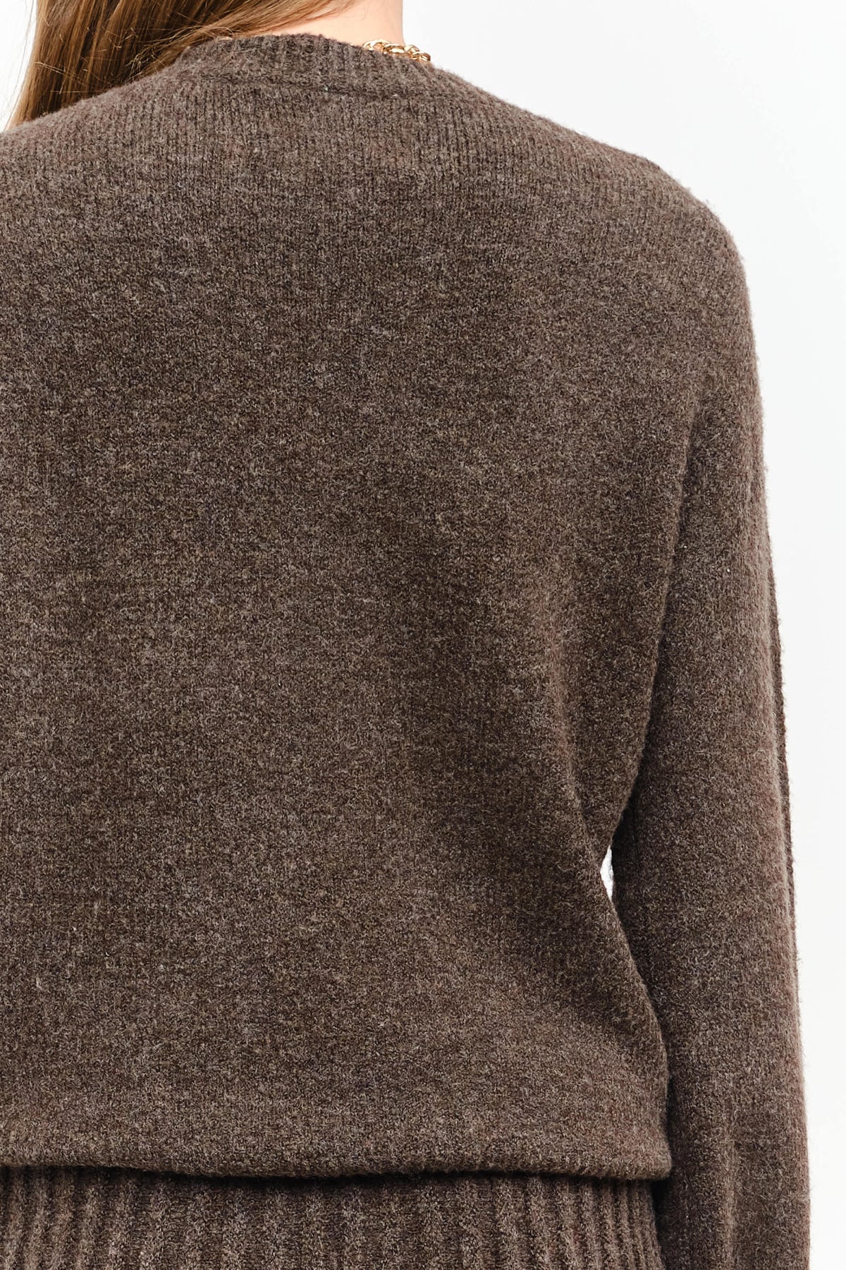 BEAU MOCHA SWEATER