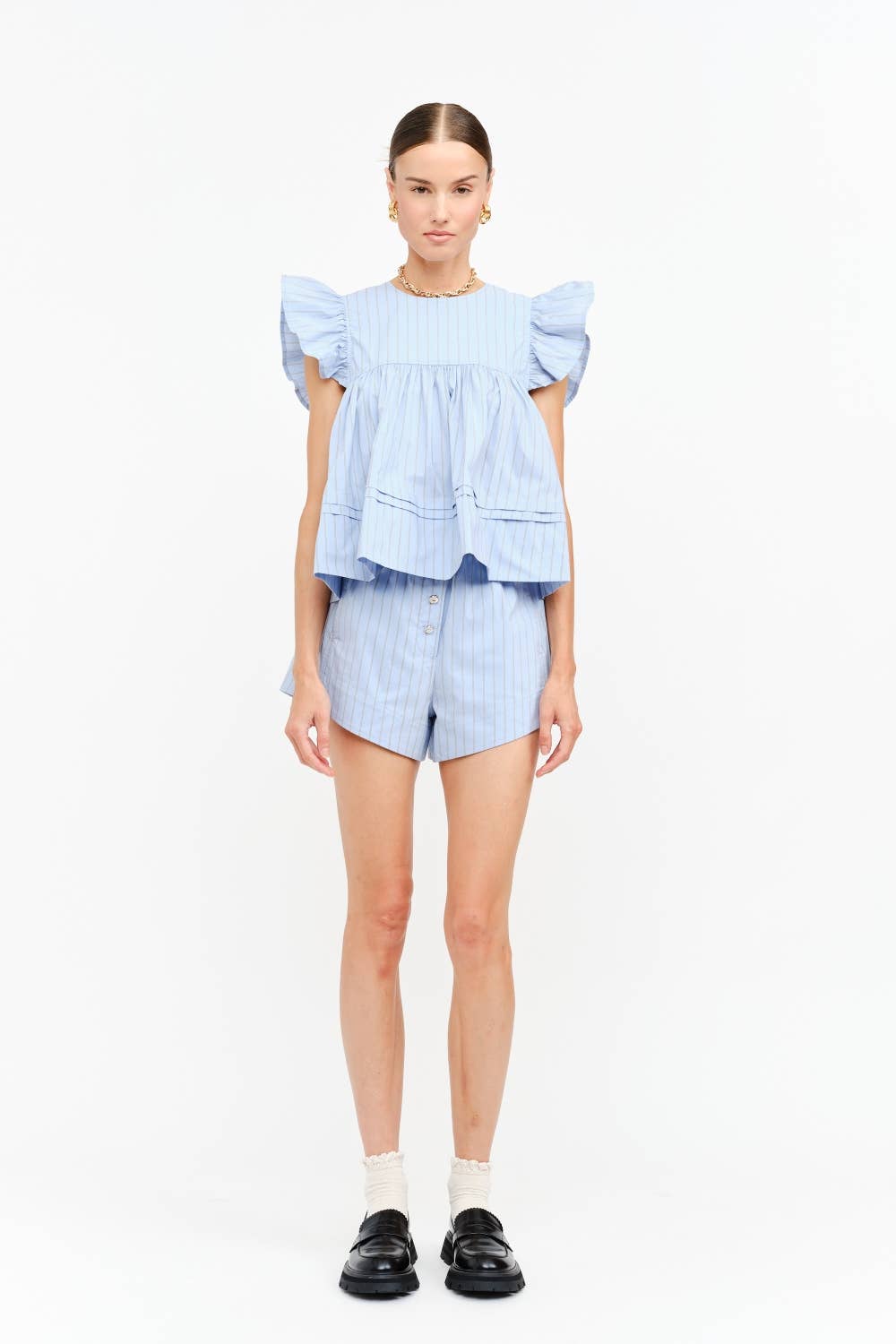 SIMONE STRIPE SHORTS
