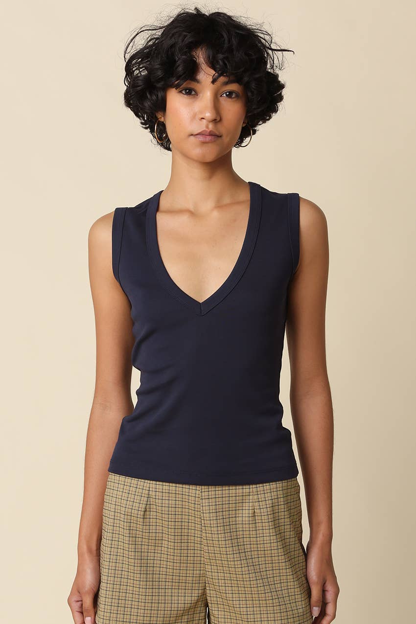 KENNY V - NECK FITTED TANK
