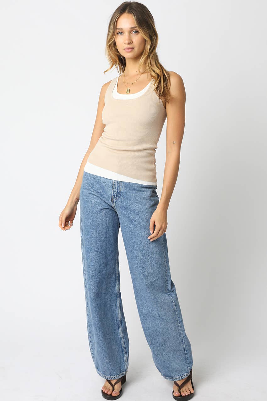 JORDYN LAYERED TANK TOP