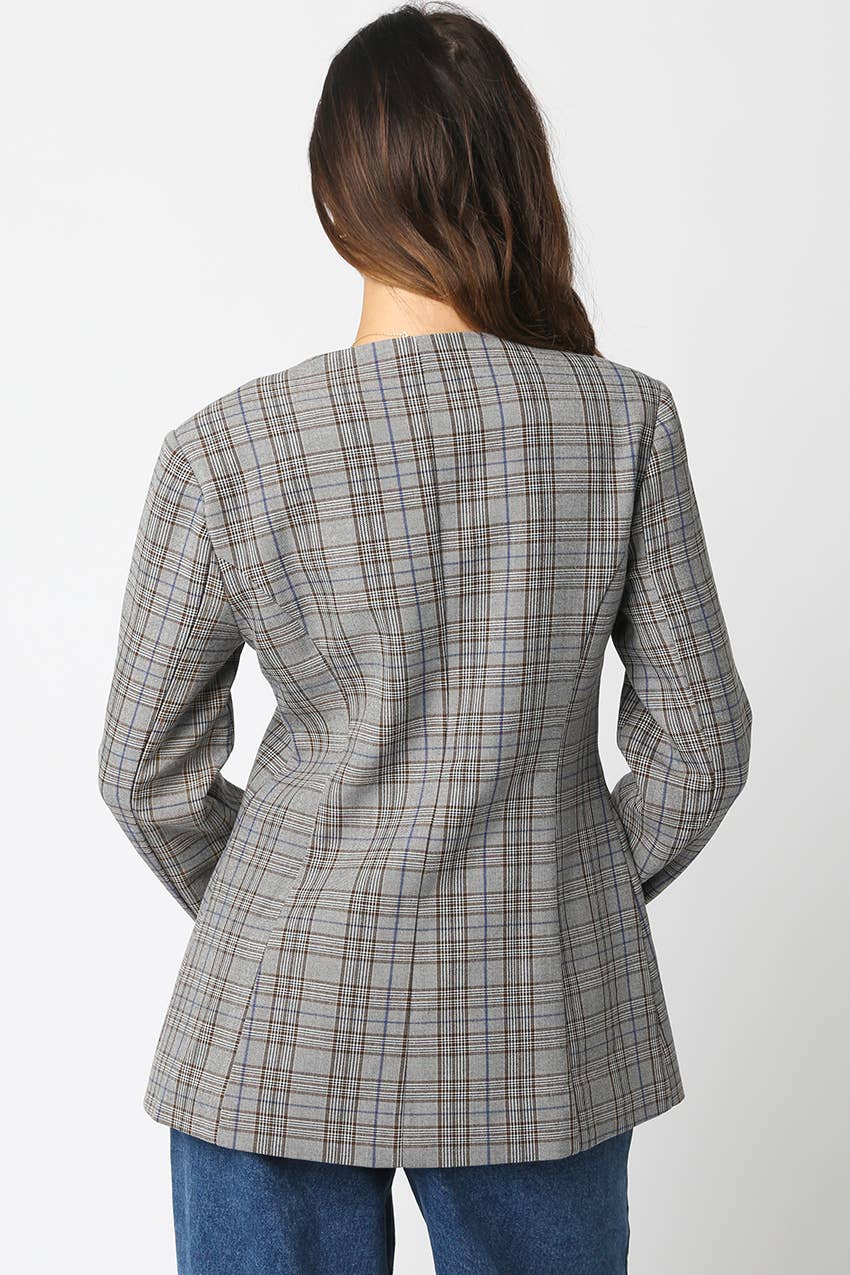 Mylie Gingham Jacket