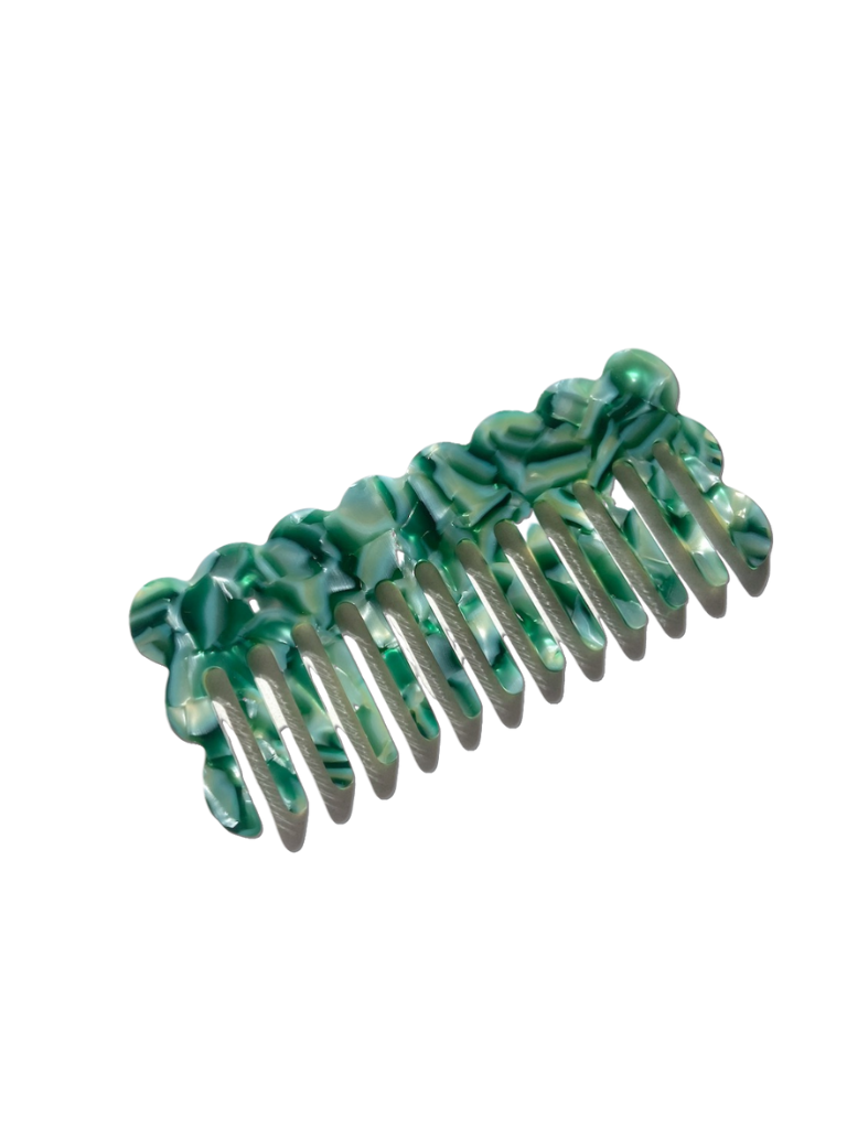 Wavy Acetate Detangling Wide Tooth Hair Comb
