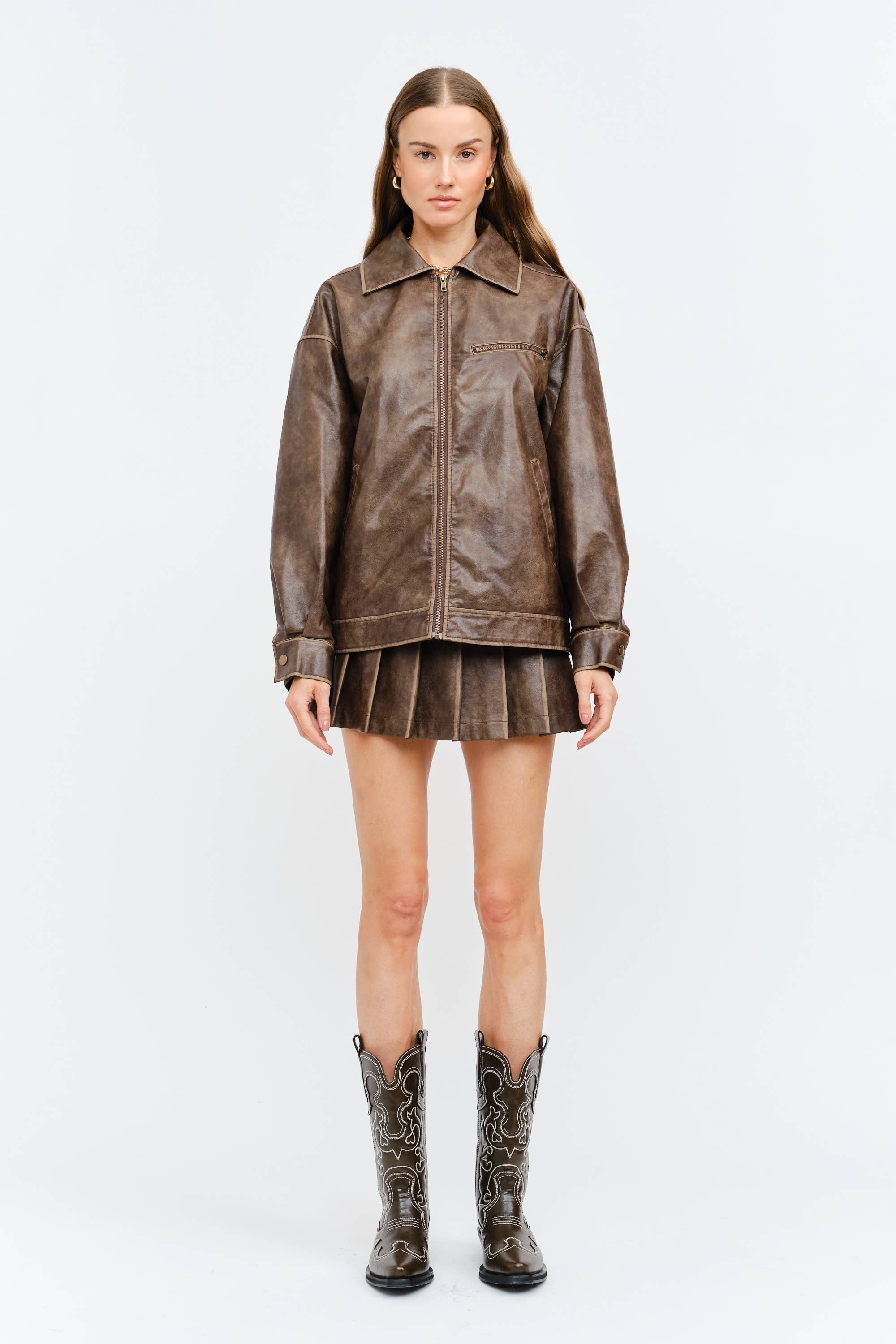Calab Brown Jacket