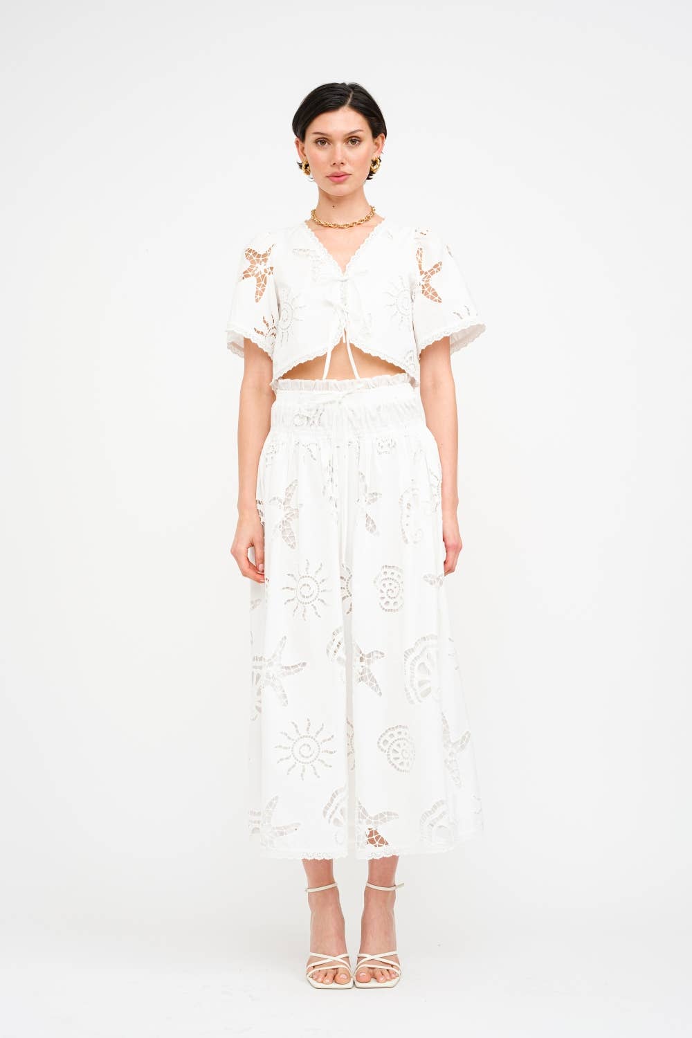 Abbott Off White Skirt