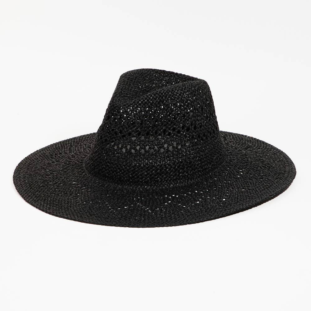 Loose Weave Straw Sun Hat