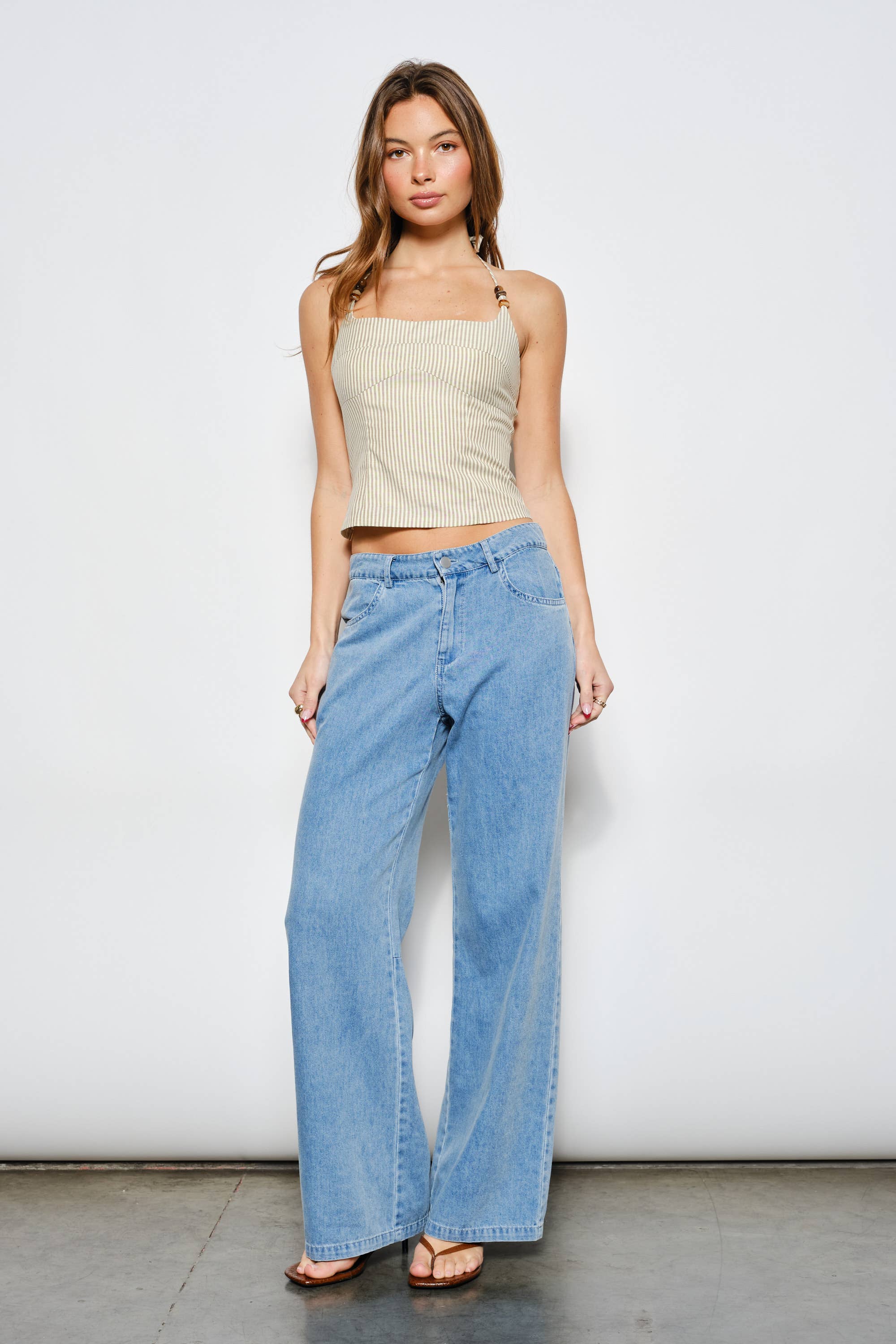 FLYNN BEADED TOP