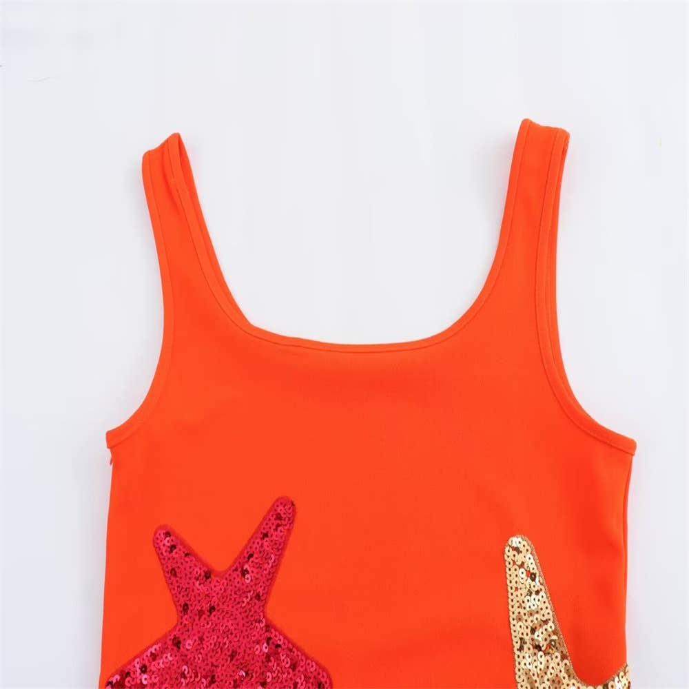 Sequin star mini dress