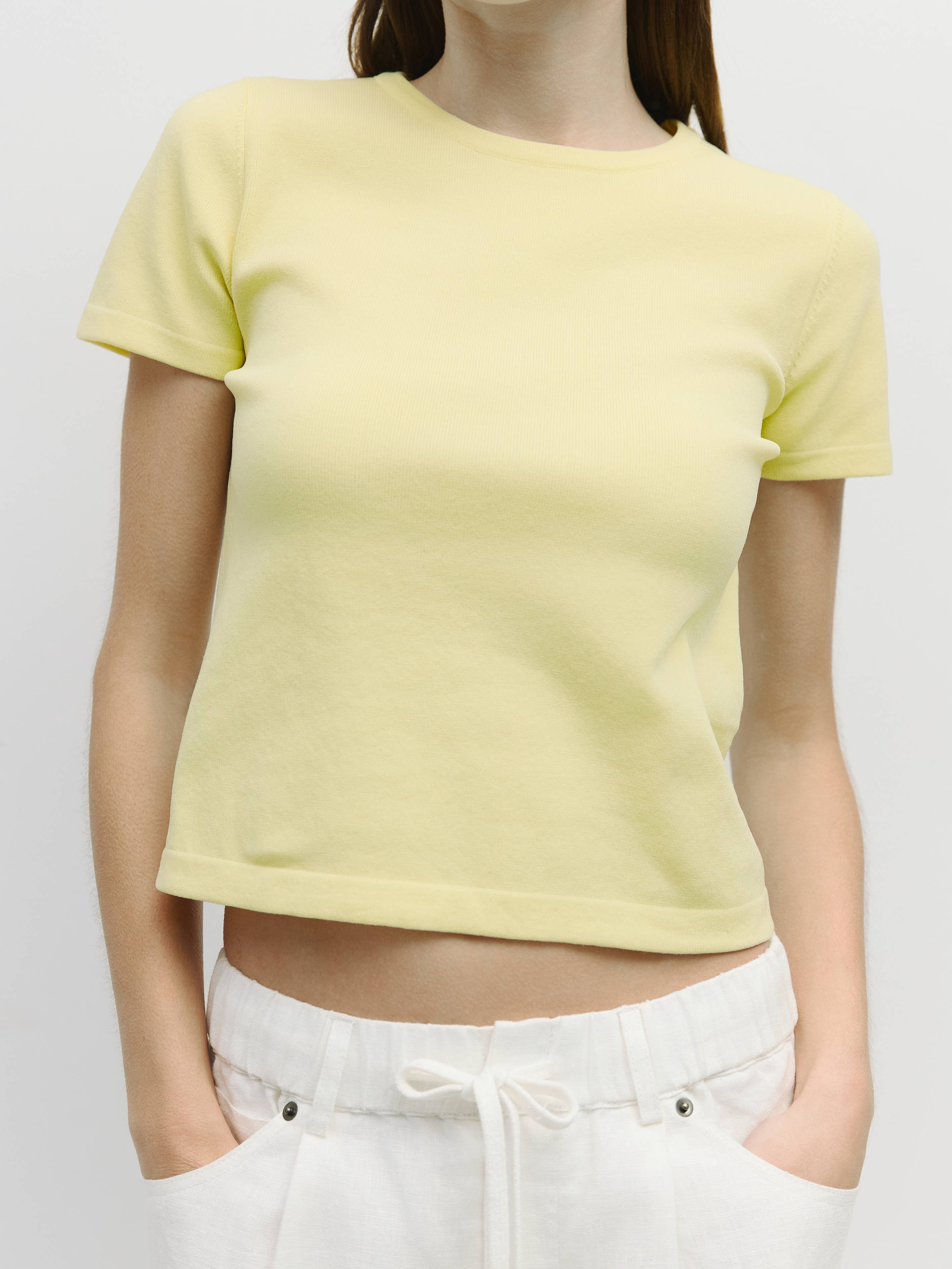 The Clem Sweater | Semi-Cropped Knit Sweater