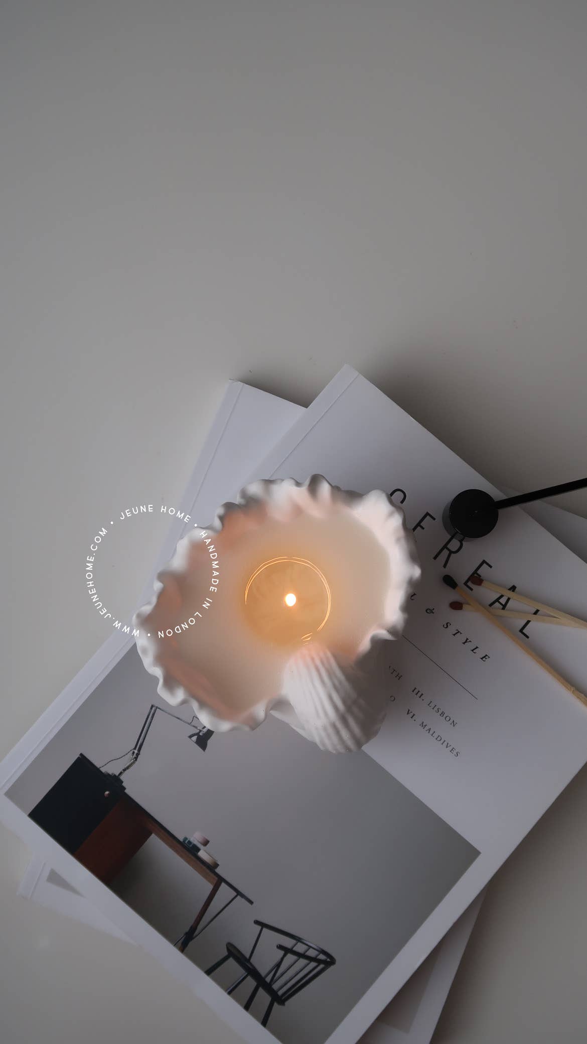 Seashell - scented candle | Coastal | Summer candle 