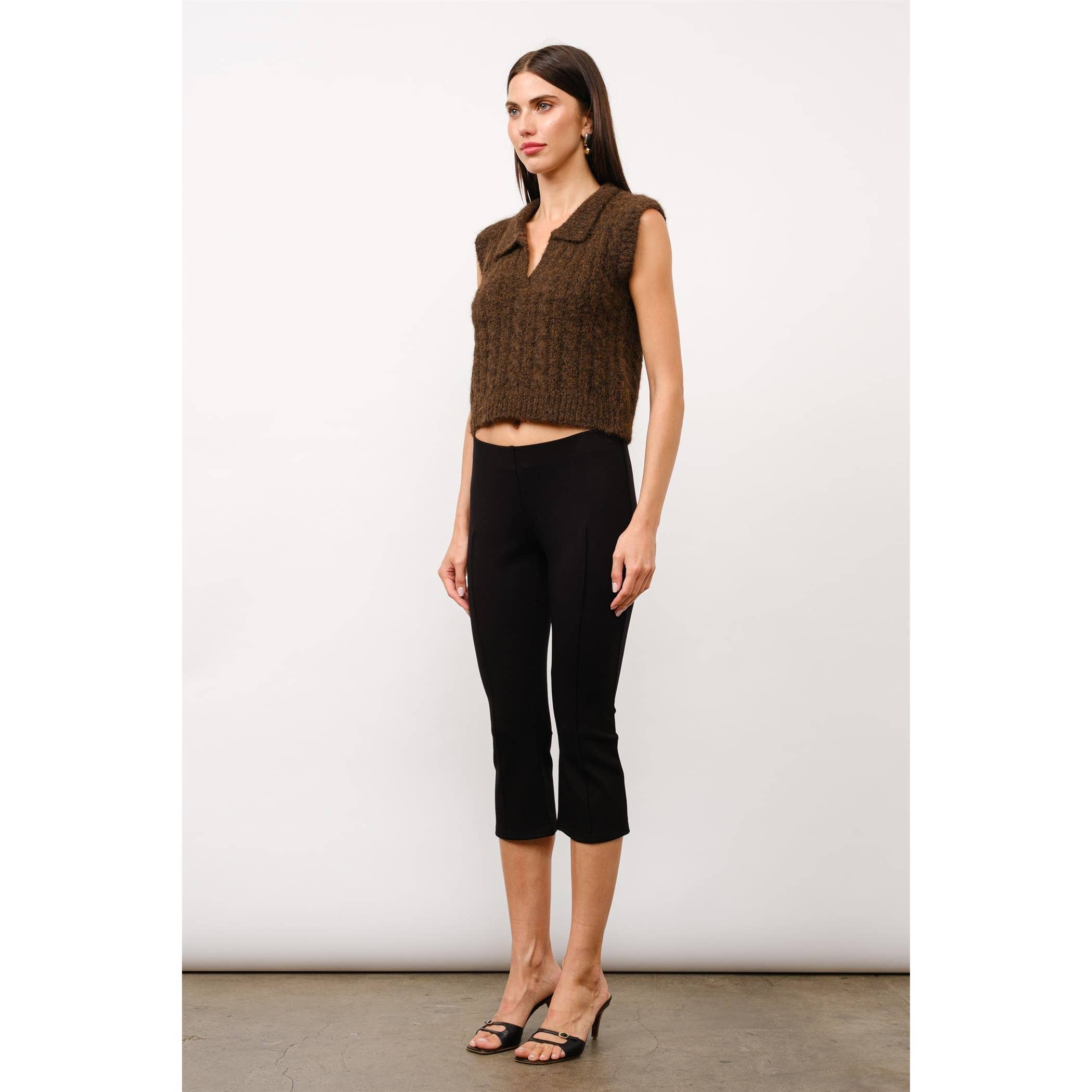 Ivy Cable Knit Sweater Vest