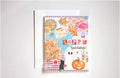 Autumn scrapbook fall birthday card