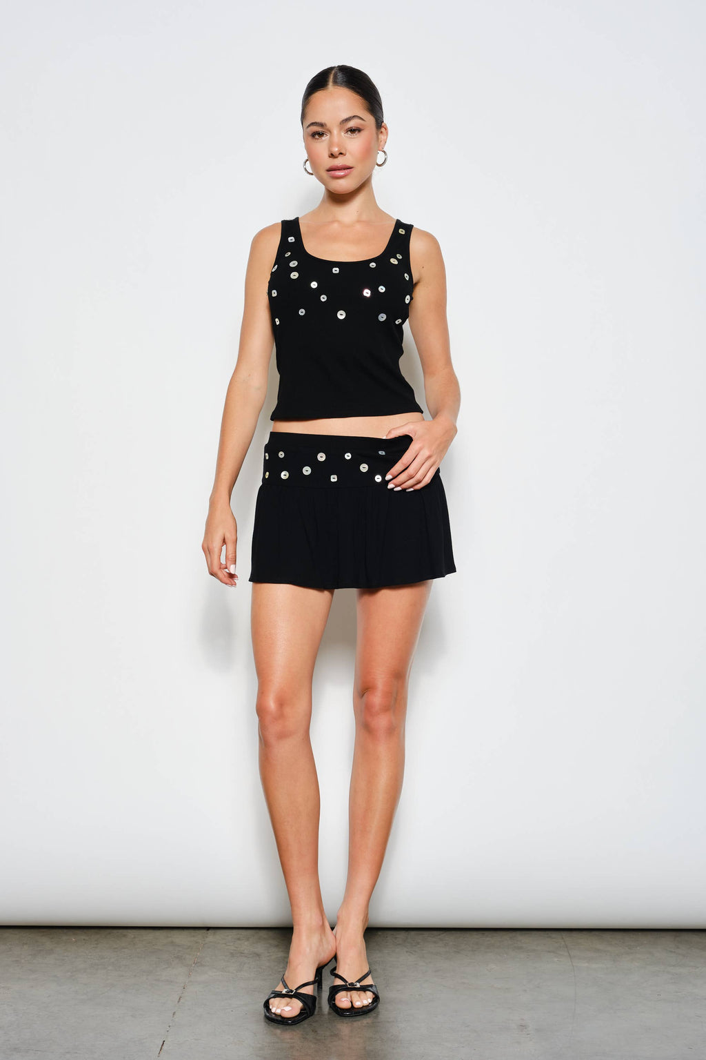 CIERRA BUTTON SKORT