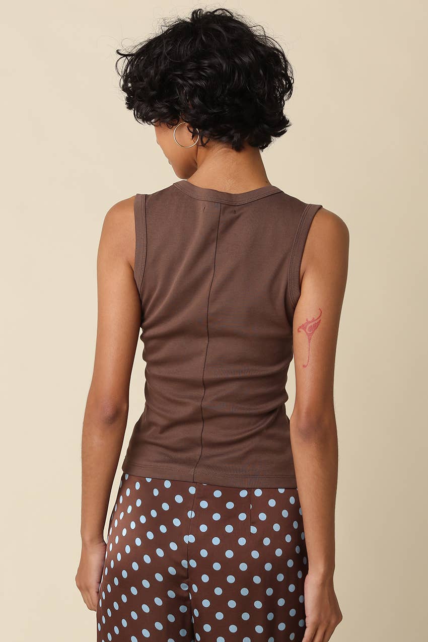 KENNY V - NECK FITTED TANK