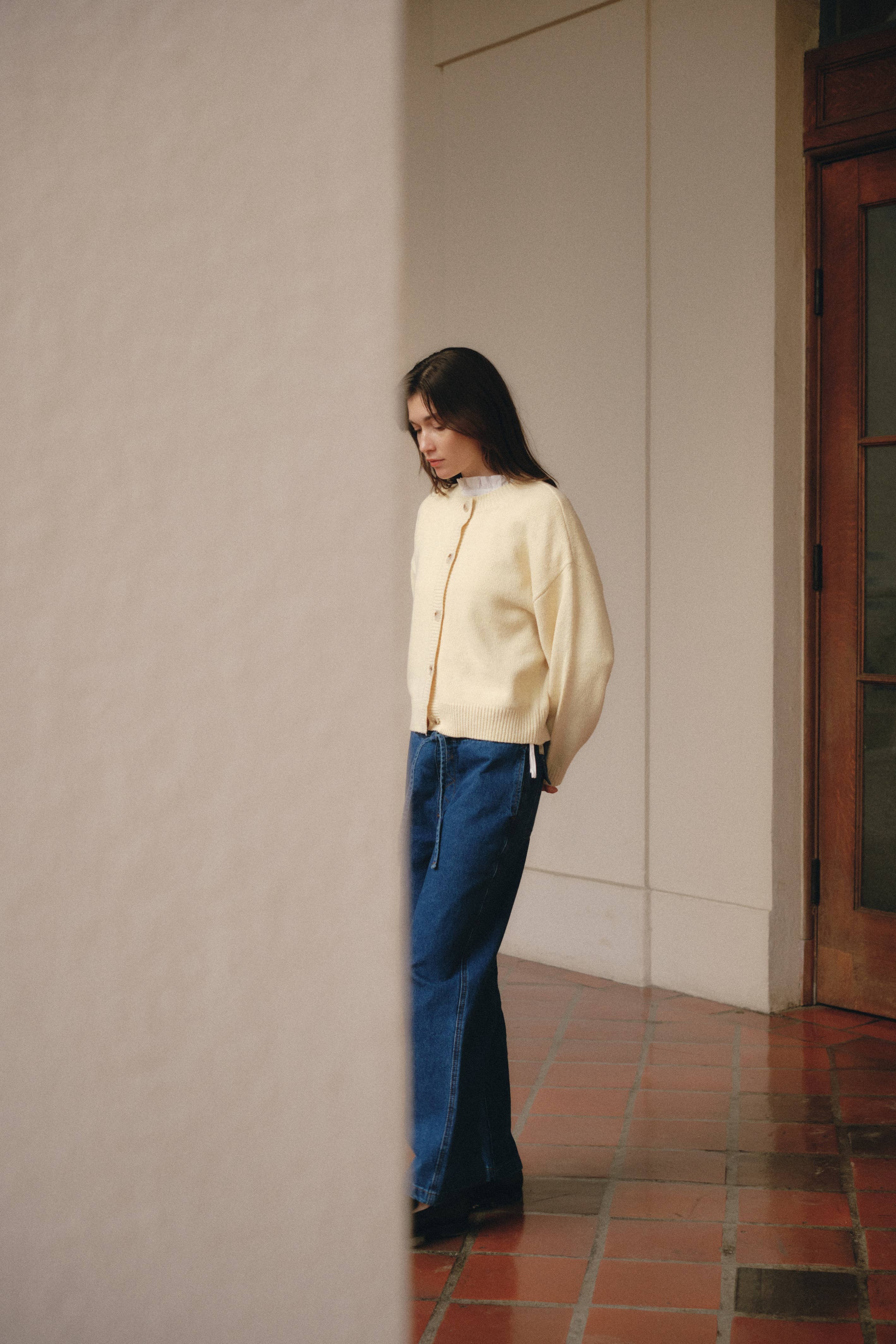 The Lucy Cardigan | Boxy Fit Button-Down Cardigan