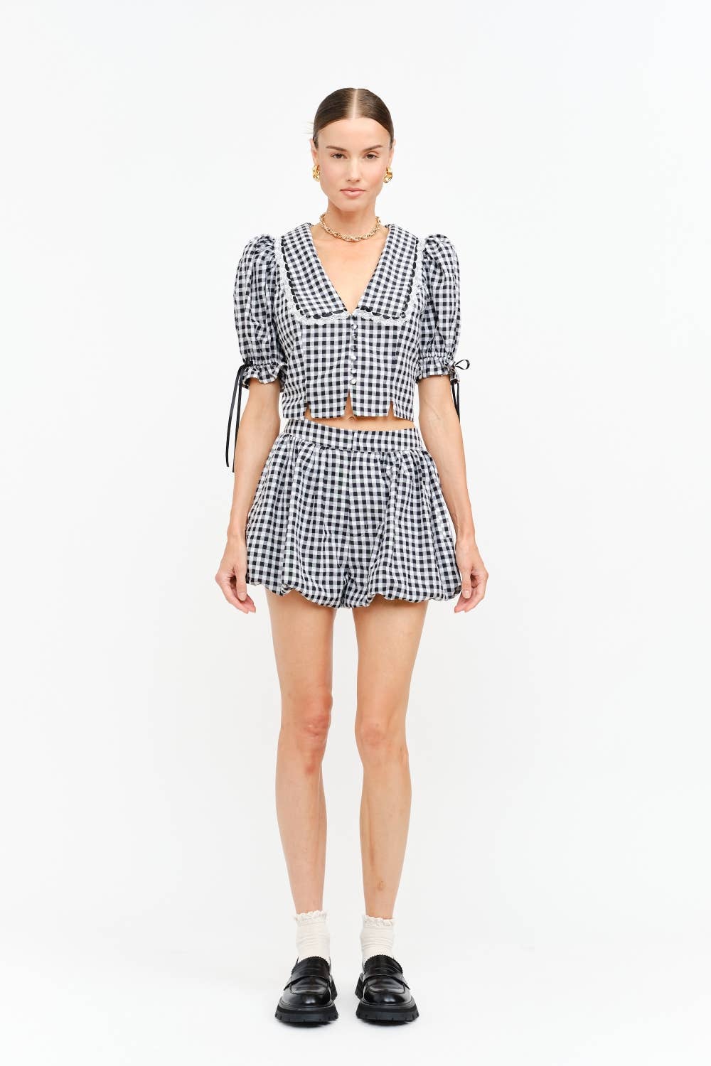 Lucy Gingham Shorts