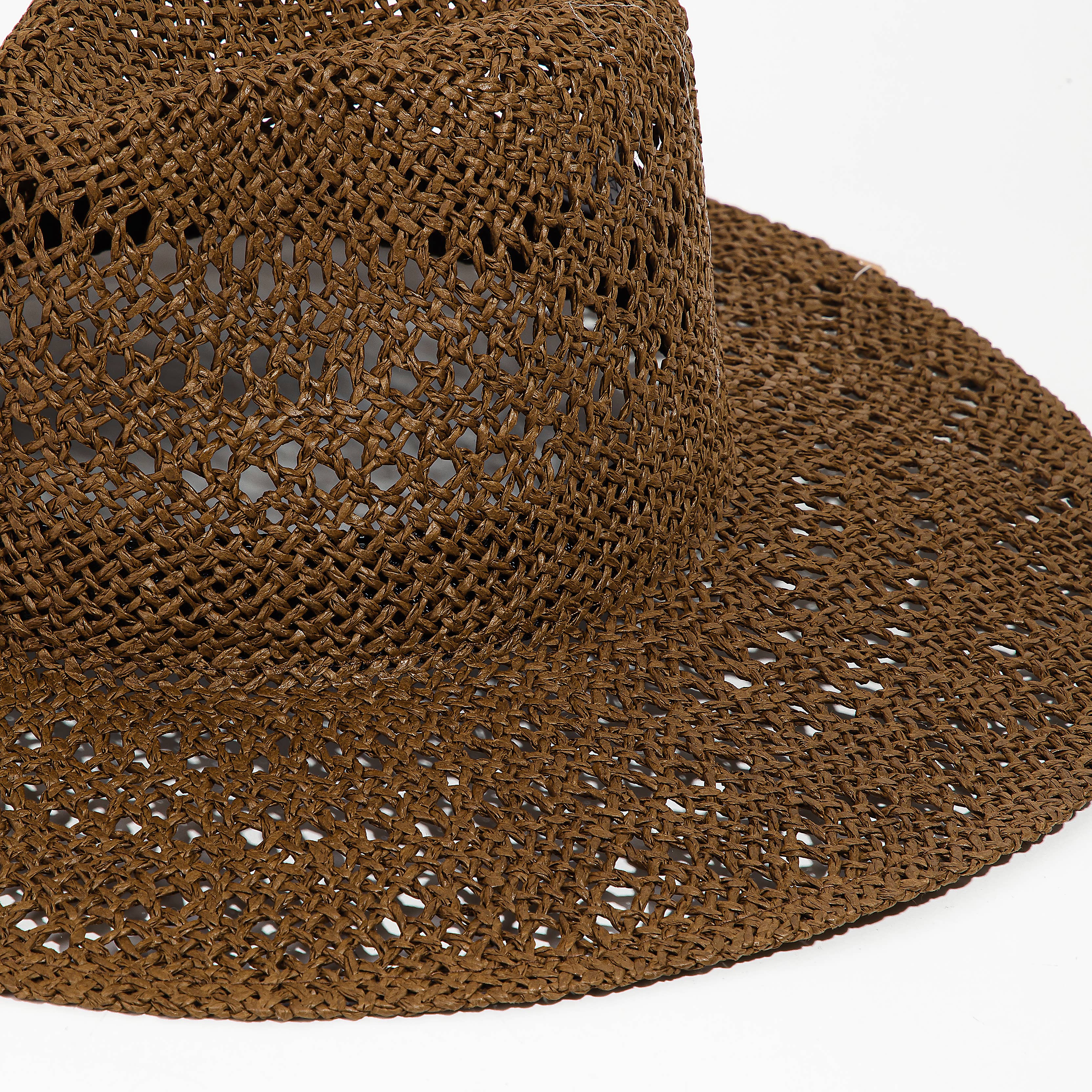Loose Weave Straw Sun Hat