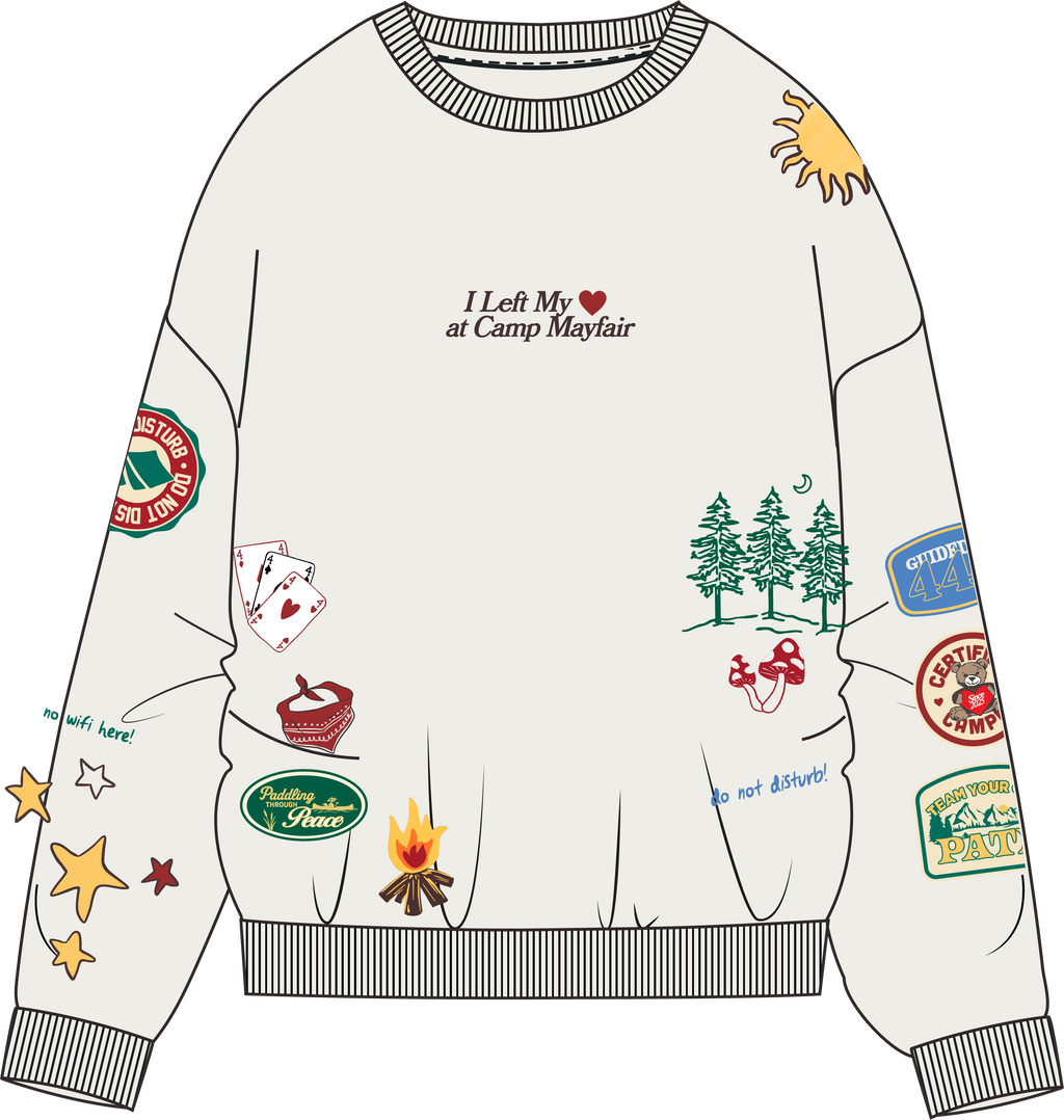 No Wifi Here Classic Crewneck