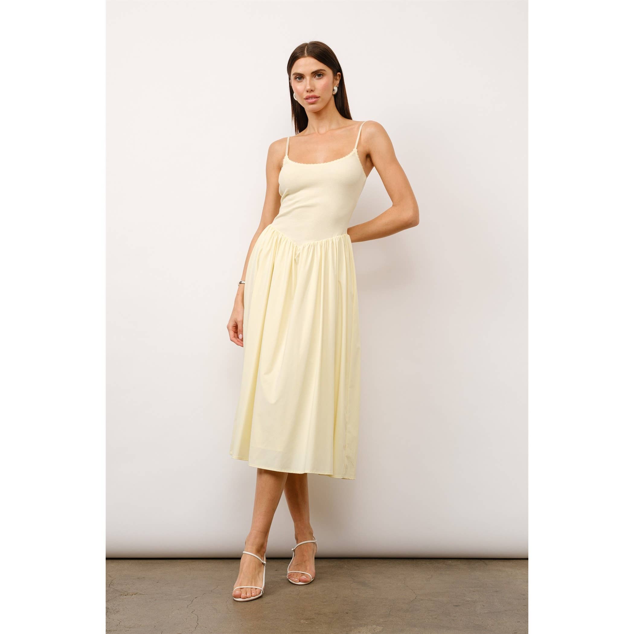 Chloe Contrast Maxi Dress