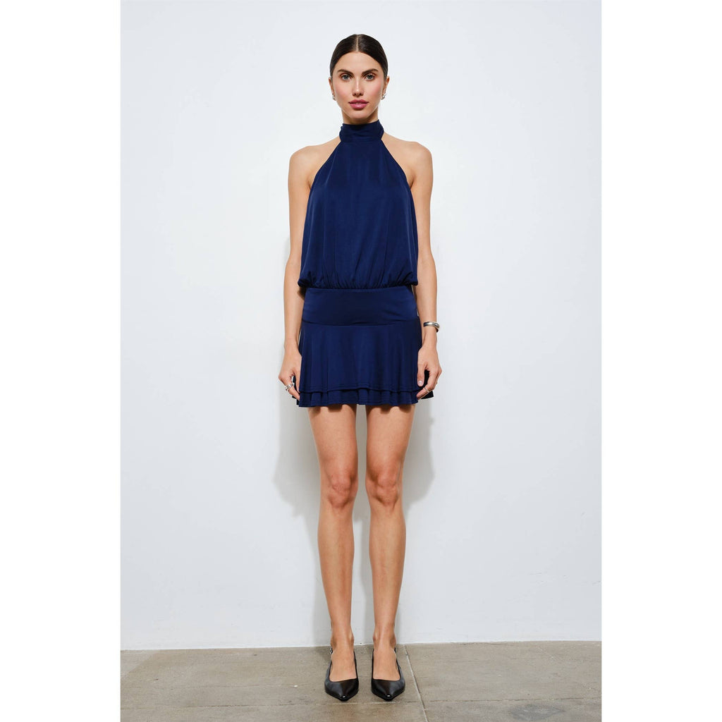 Skye Halter Tie-Back Dress