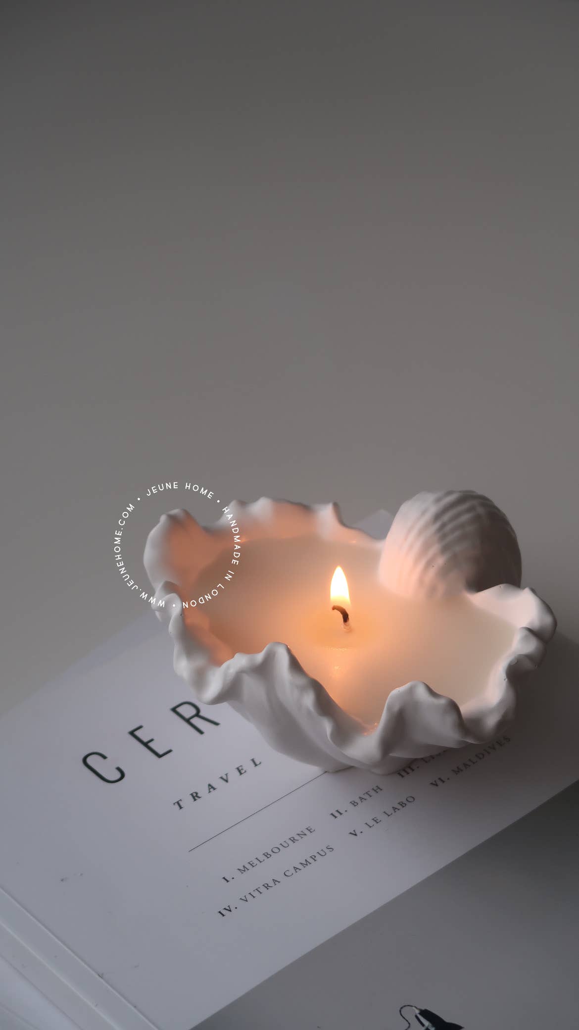 Seashell - scented candle | Coastal | Summer candle 
