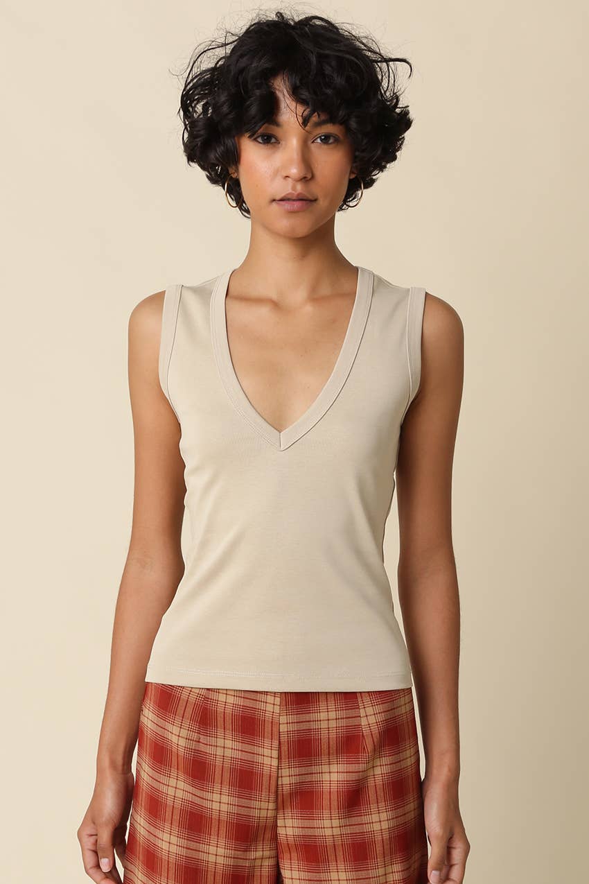 KENNY V - NECK FITTED TANK