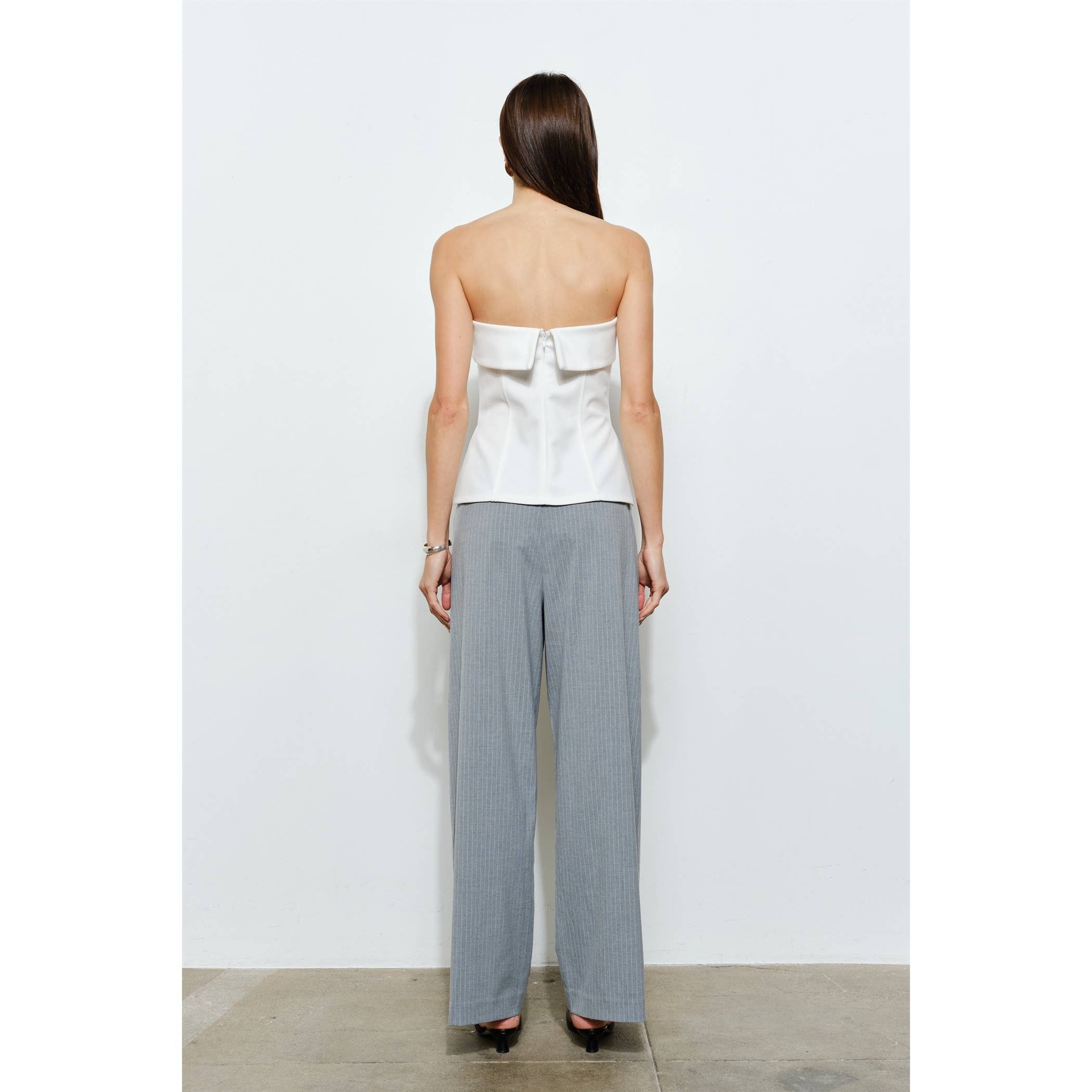 Adela Structured Bustier Top