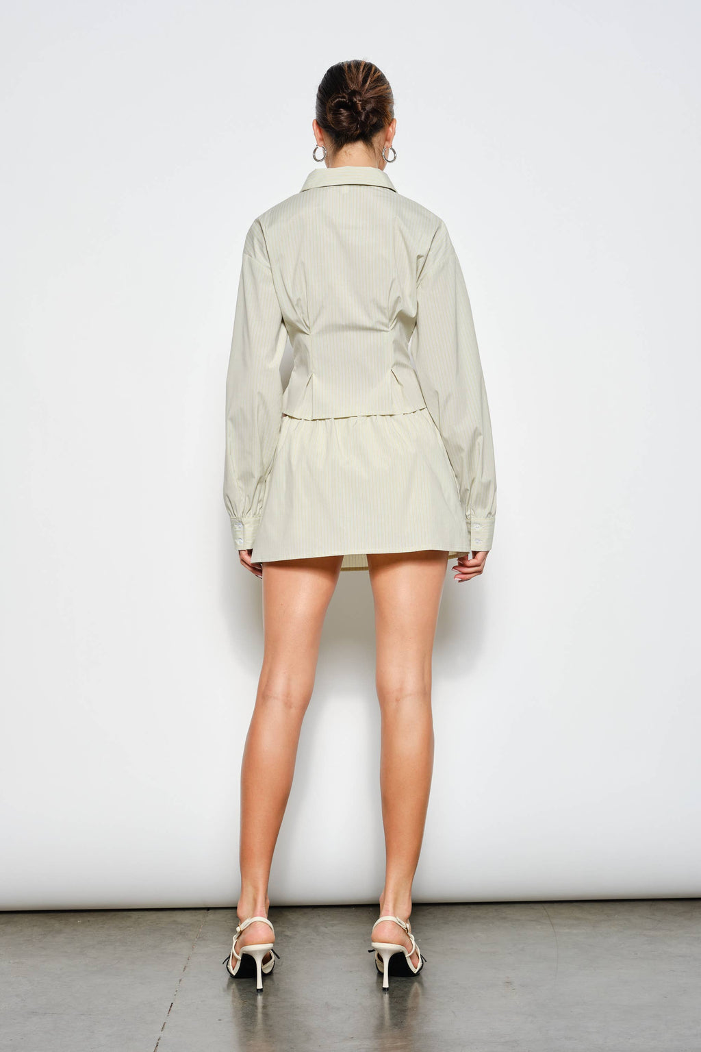 CHEYENNE PLEATED SHIRT