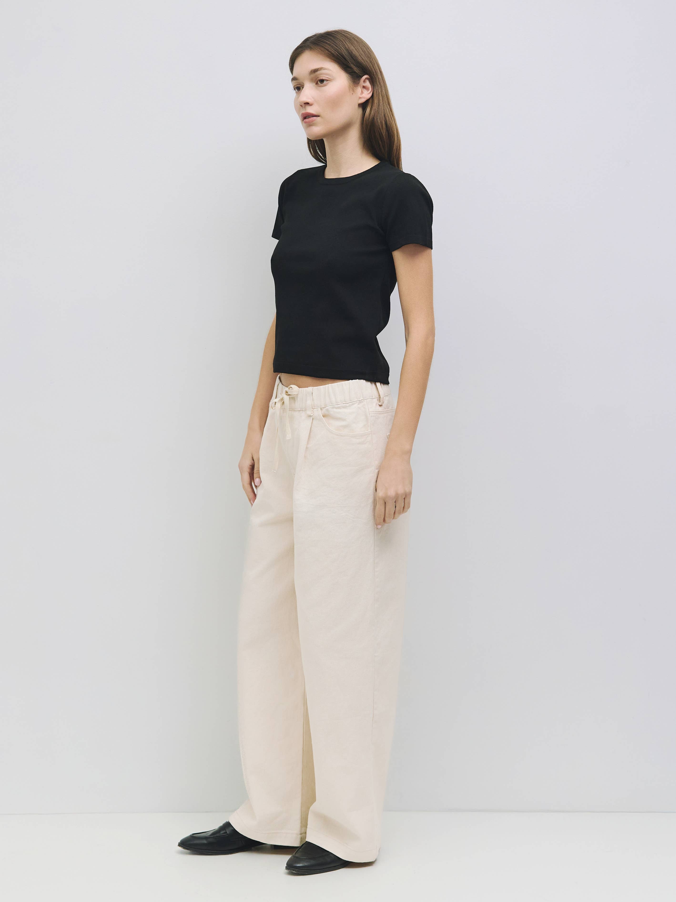 The Clem Sweater | Semi-Cropped Knit Sweater