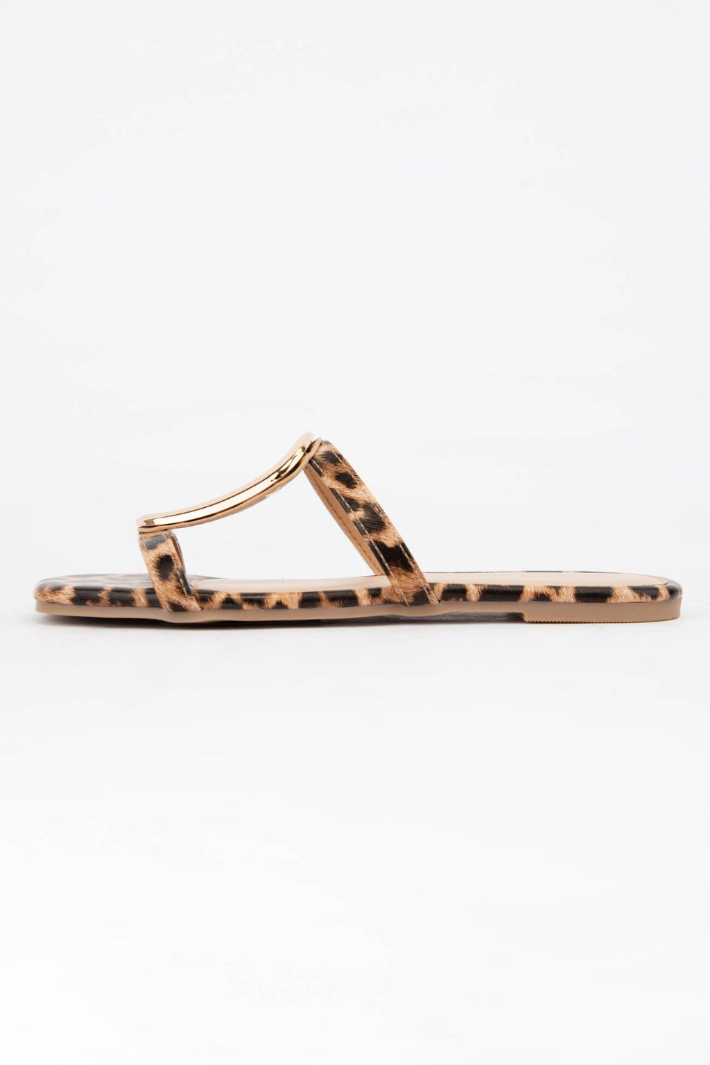 BARSA-01 GOLDEN EMBELLISHMENT DOUBLE STRAP SANDAL