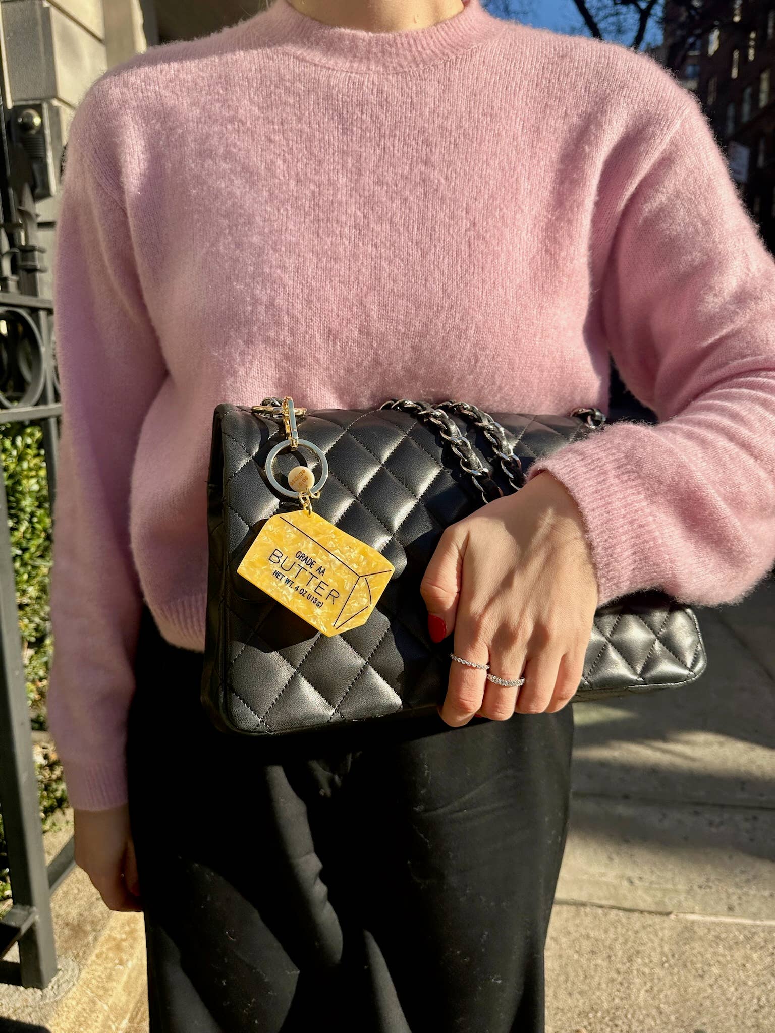 Butter Bag Charm + Keychain