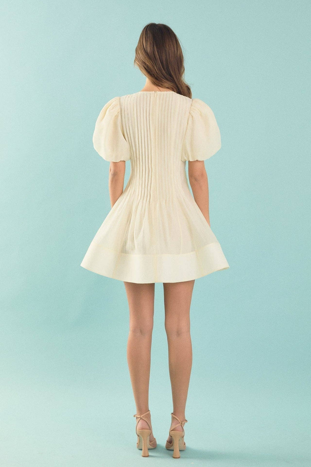 BRIDGET PINTUCK MINI DRESS