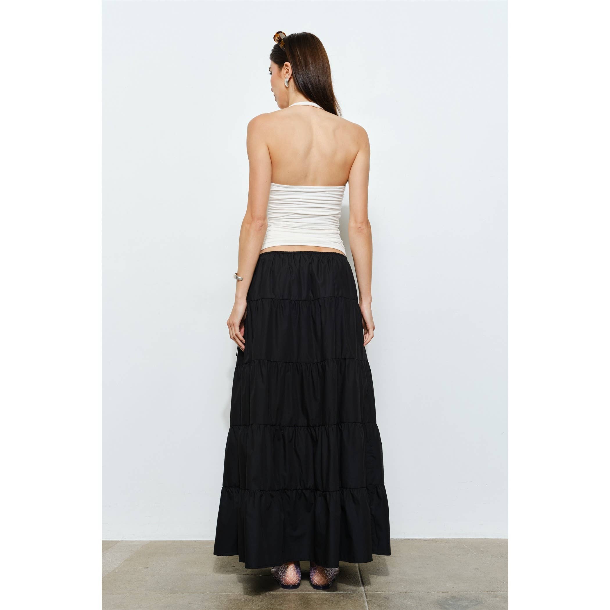 Helena Ruched Halter Top