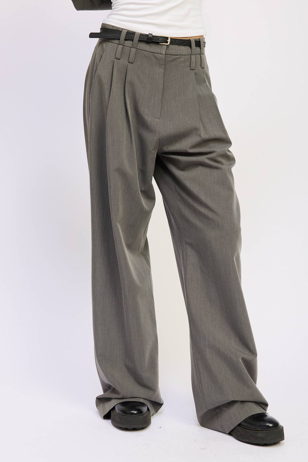 High Waist Trouser with Belt