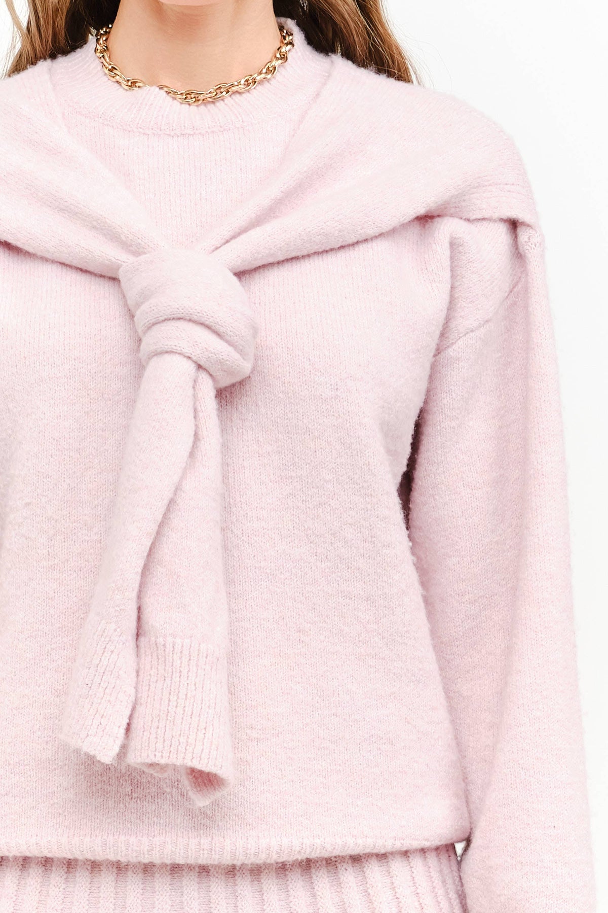BEAU DUSTY ROSE SWEATER